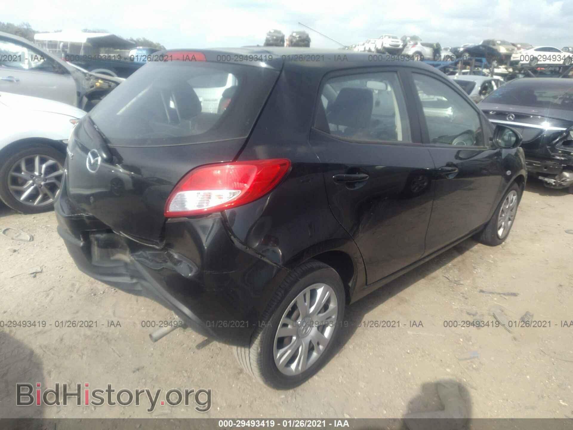 2014 MAZDA MAZDA2 - VIN: JM1DE1KY4E0187438 - Фото 4