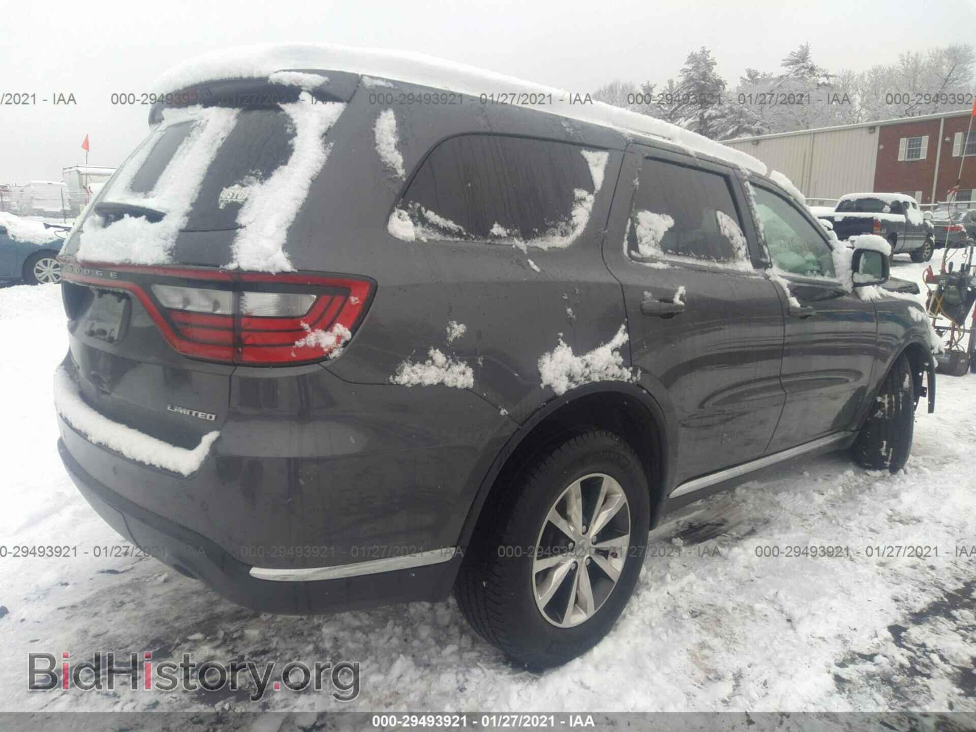 2016 DODGE DURANGO - VIN: 1C4RDJDG2GC433157 - Photo 4
