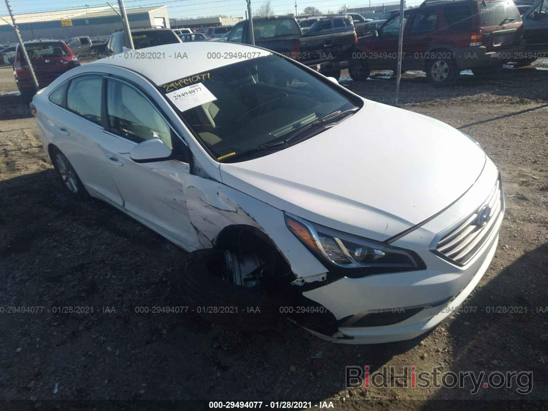 Photo 5NPE24AF8HH556114 - HYUNDAI SONATA 2017