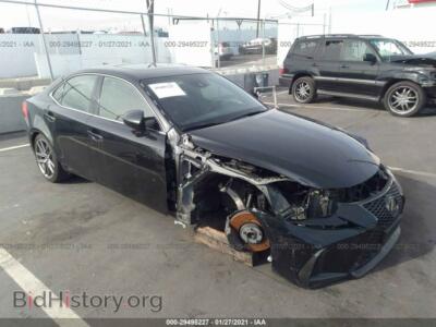 2017 Lexus IS IS Turbo, черный — VIN JTHBA1D23H5055644, IAAI