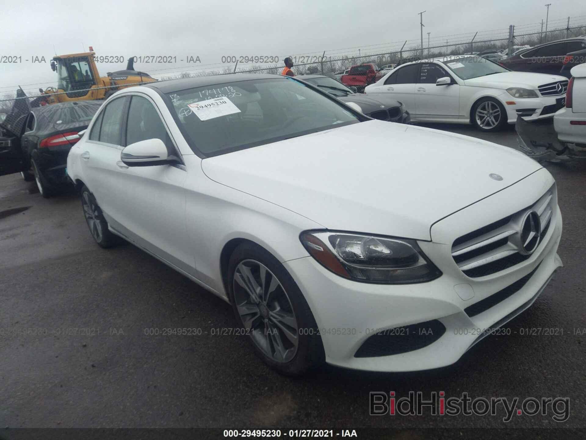 Photo 55SWF4JB6GU174178 - MERCEDES-BENZ C-CLASS 2016