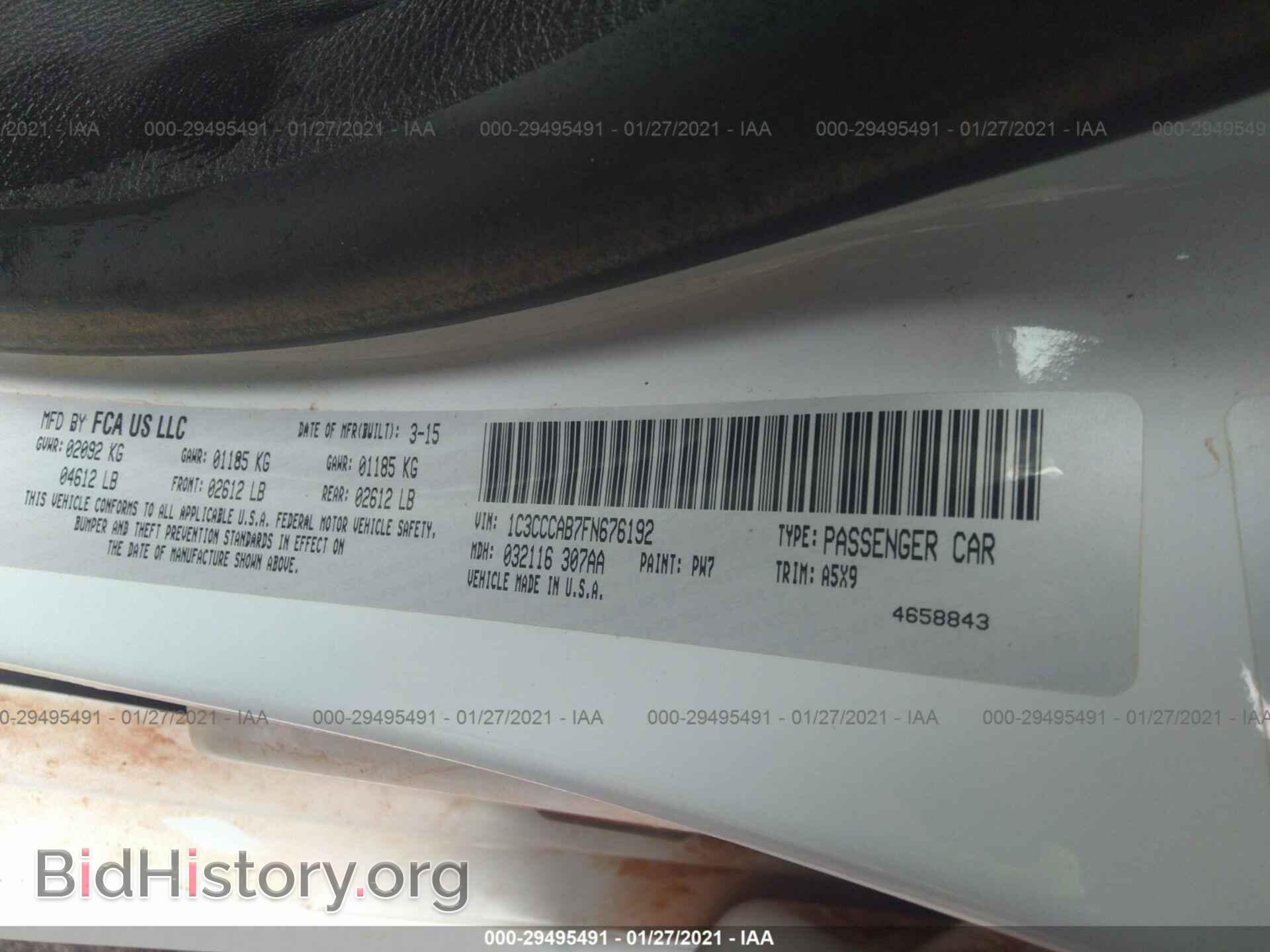 2015 CHRYSLER 200 - VIN: 1C3CCCAB7FN676192 - Photo 9