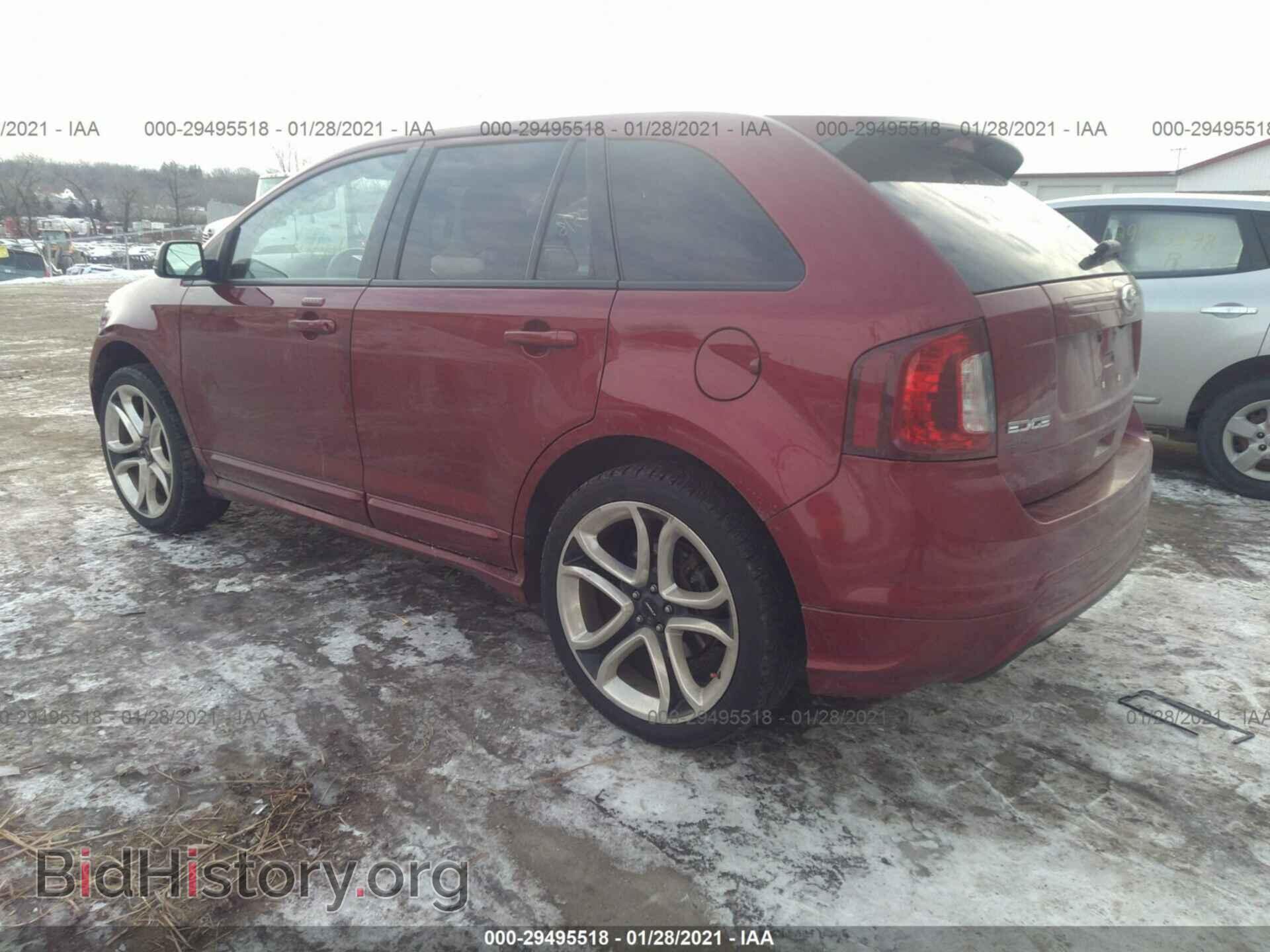2013 FORD EDGE - VIN: 2FMDK4AK8DBA25943 - Фото 3
