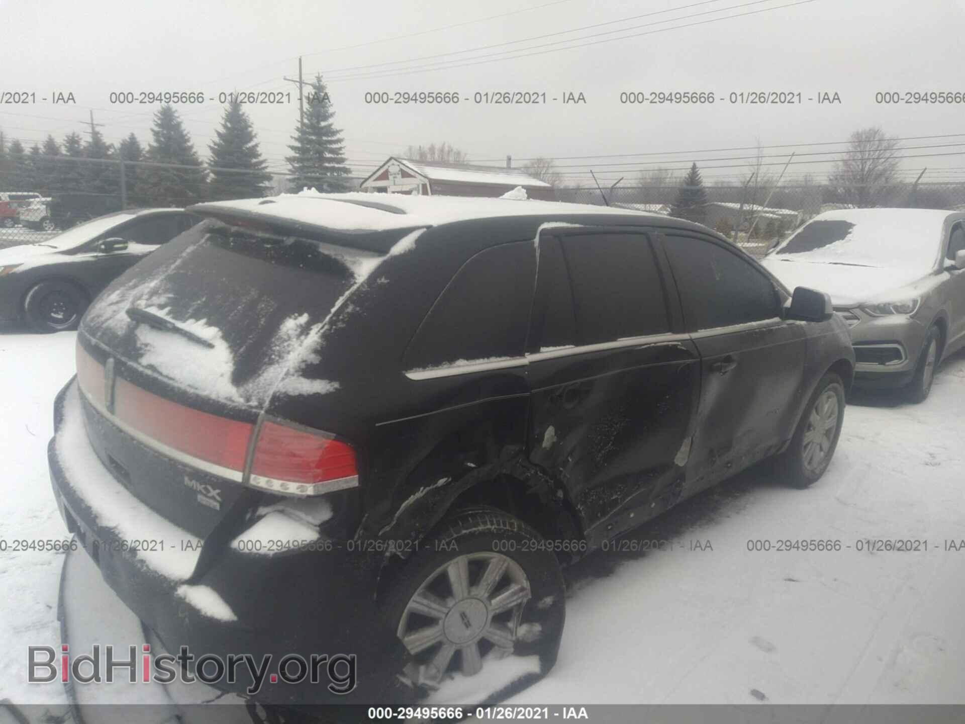 2007 LINCOLN MKX - VIN: 2LMDU88C77BJ31177 - Фото 4