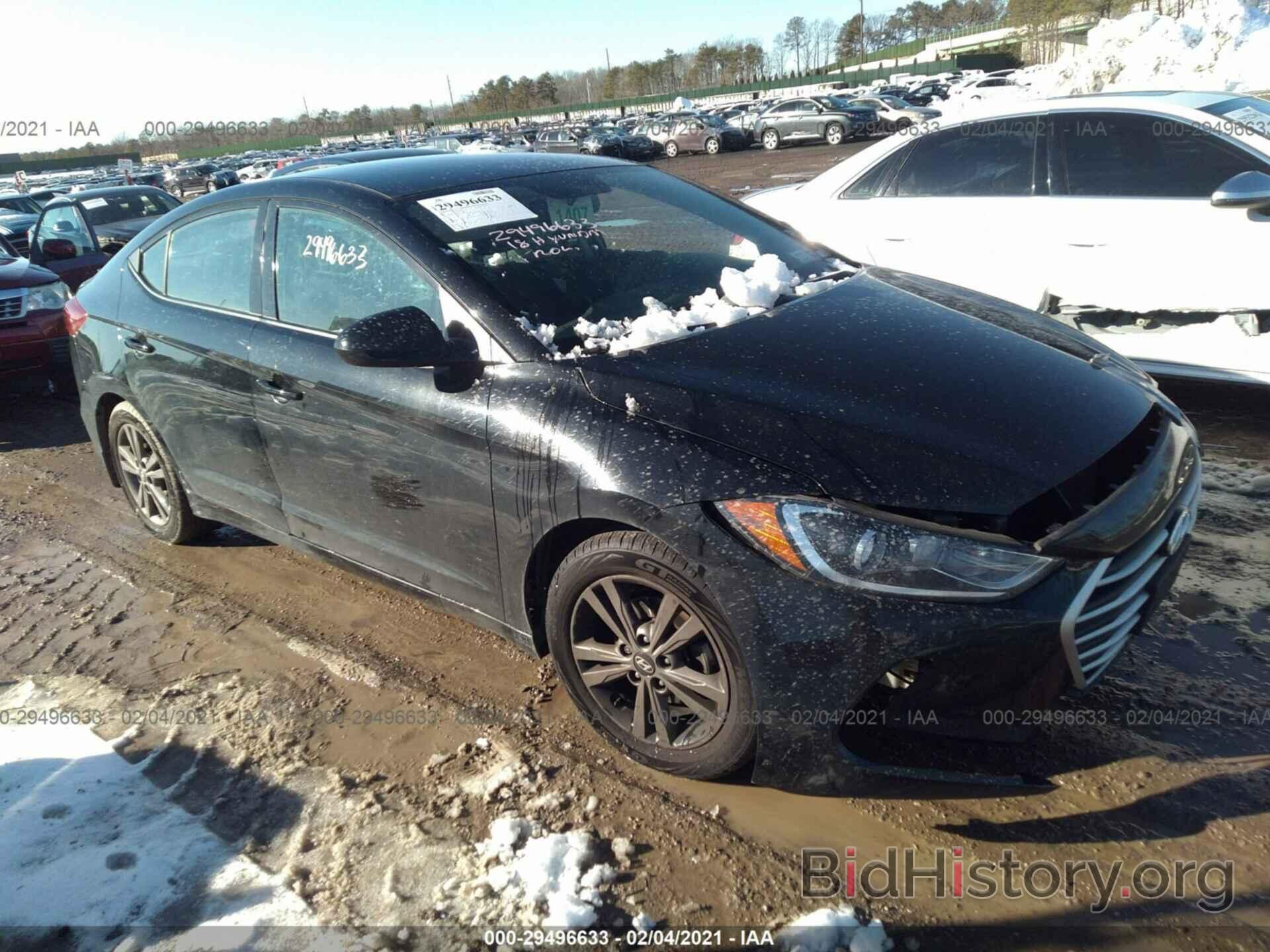 Photo 5NPD84LF2JH237238 - HYUNDAI ELANTRA 2018