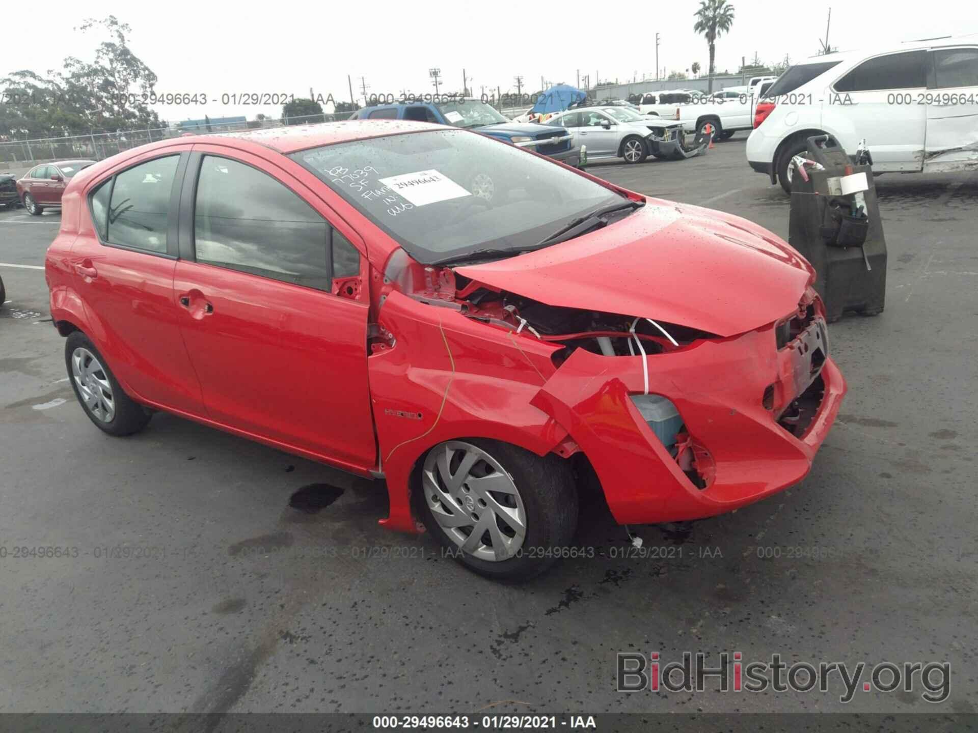 Photo JTDKDTB35F1108655 - TOYOTA PRIUS C 2015