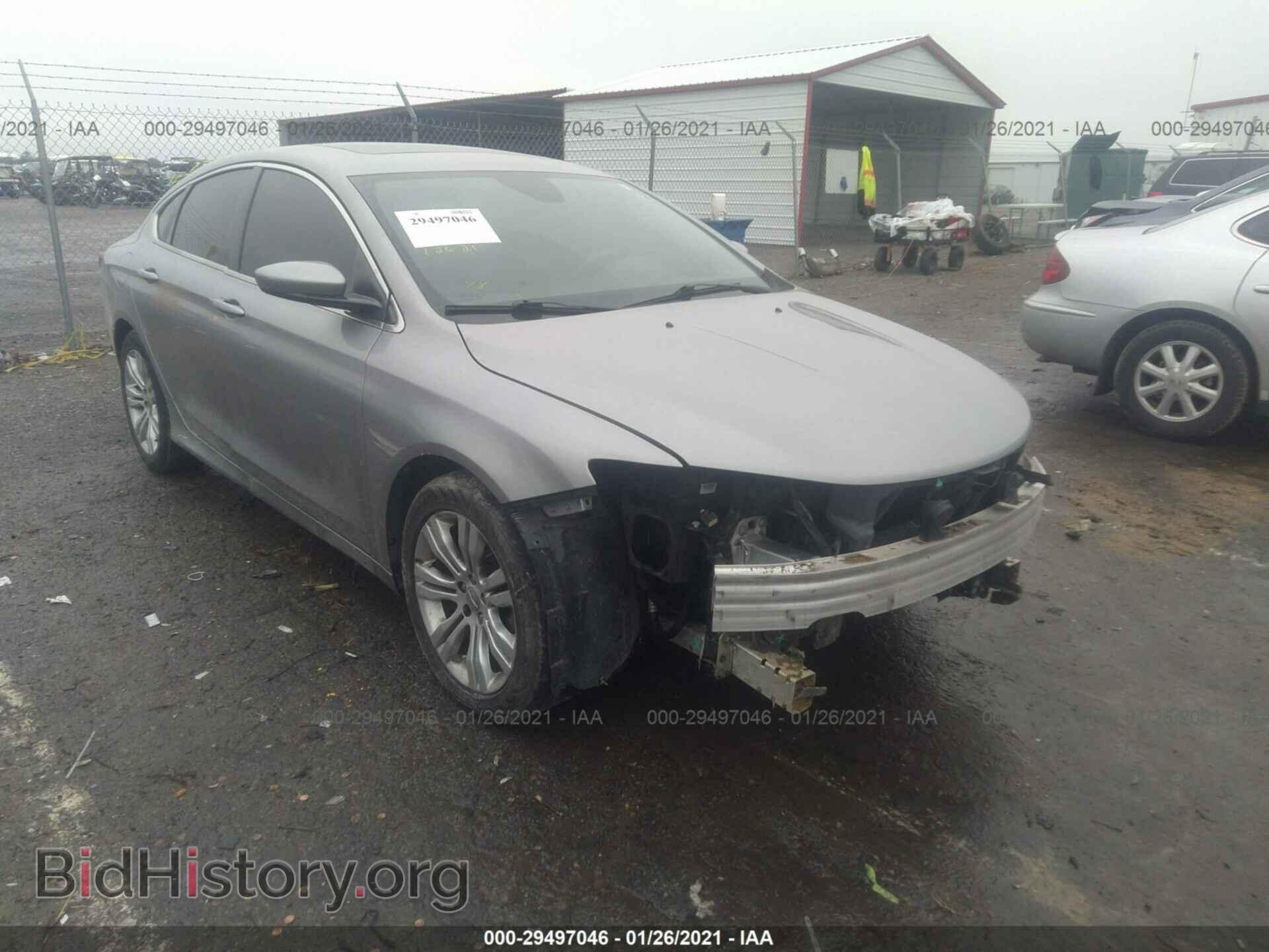 Фотография 1C3CCCAB7FN588808 - CHRYSLER 200 2015
