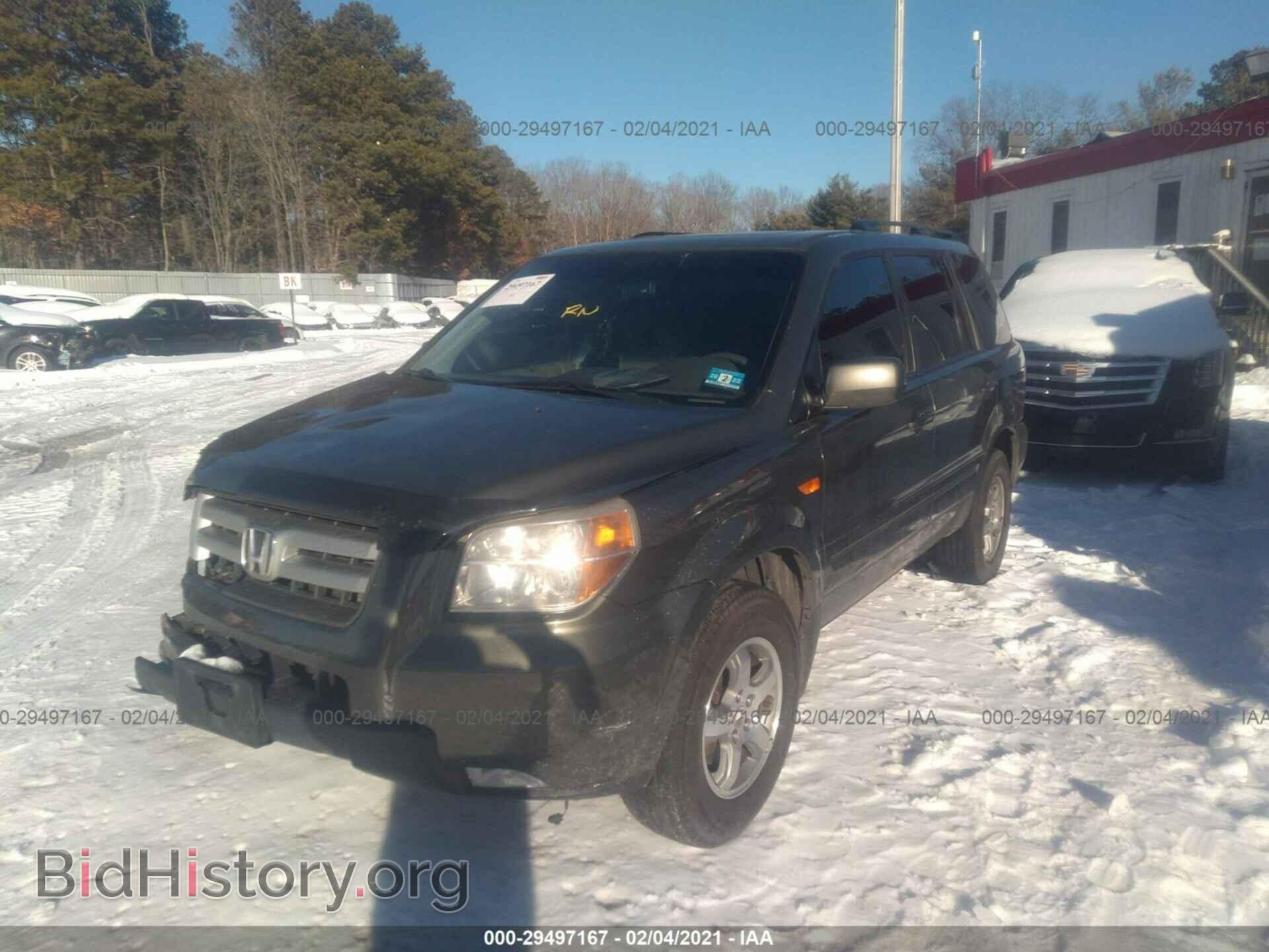 2006 HONDA PILOT - VIN: 2HKYF18576H536446 - Фото 2