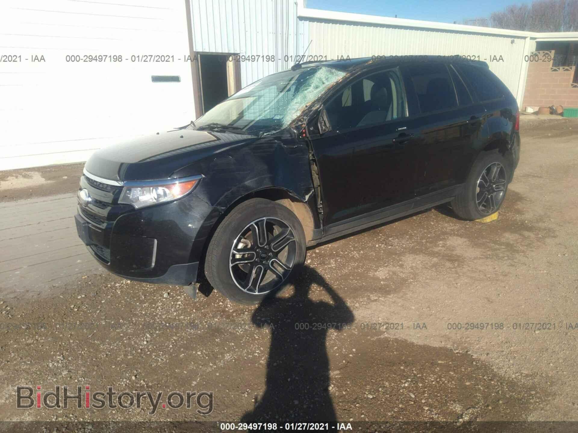 2013 FORD EDGE - VIN: 2FMDK3JC3DBE25508 - Фото 2