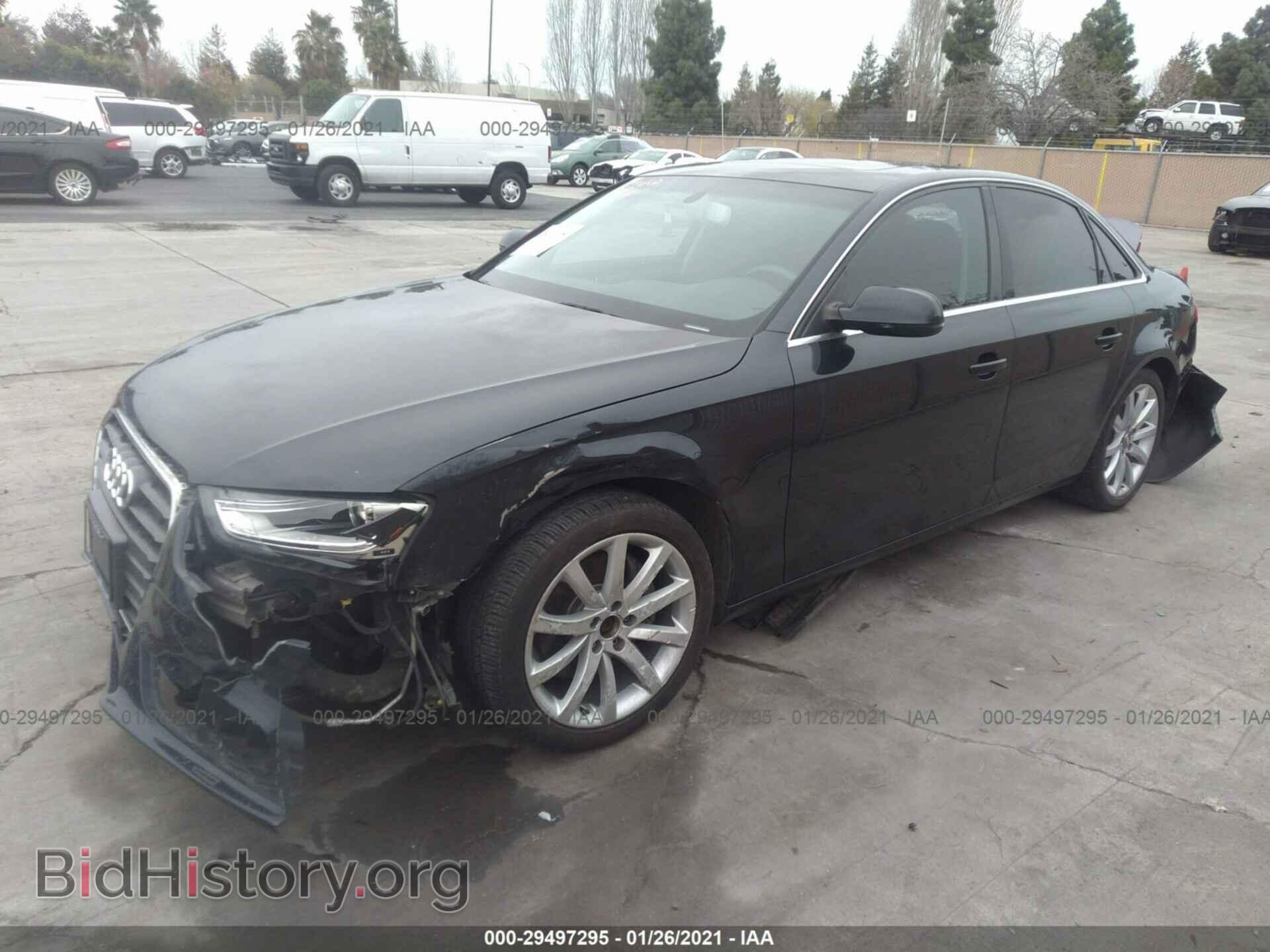 2013 AUDI A4 - VIN: WAUFFAFL7DN011065 - Фото 2