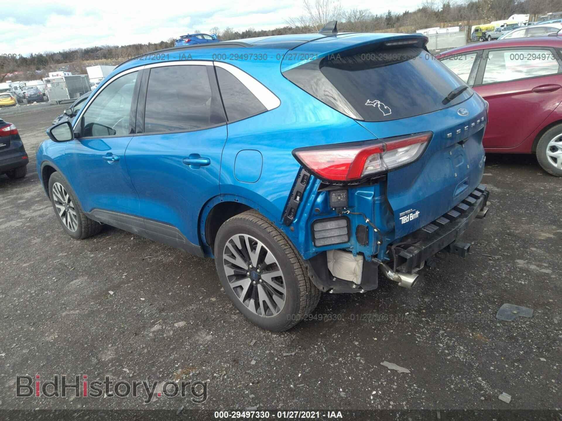 2020 FORD ESCAPE - VIN: 1FMCU9H90LUA63228 - Фото 3