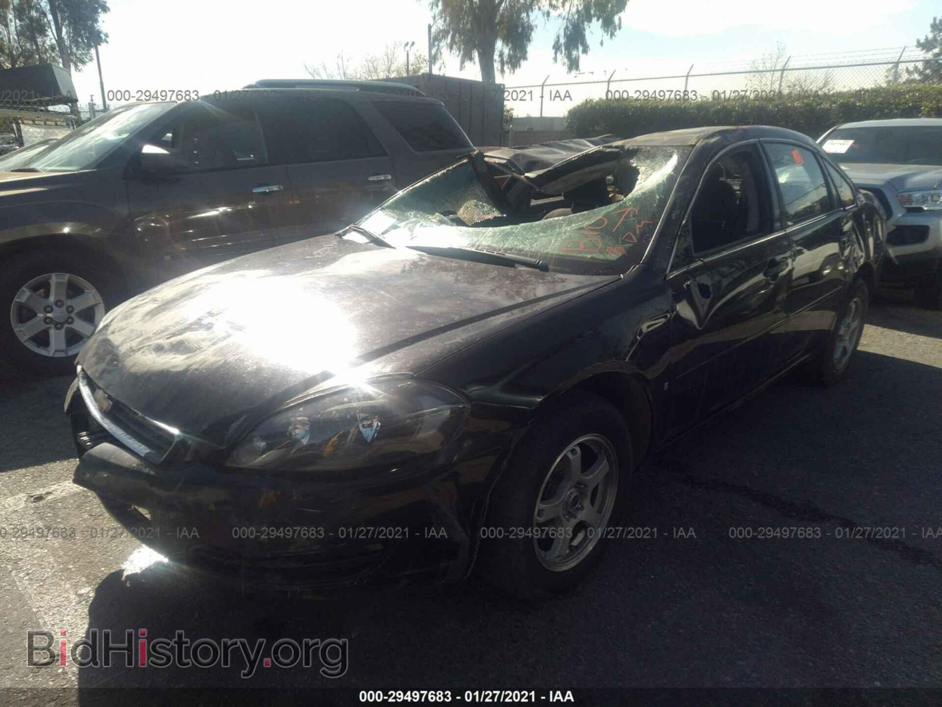2007 CHEVROLET IMPALA - VIN: 2G1WB58N679119844 - Фото 2