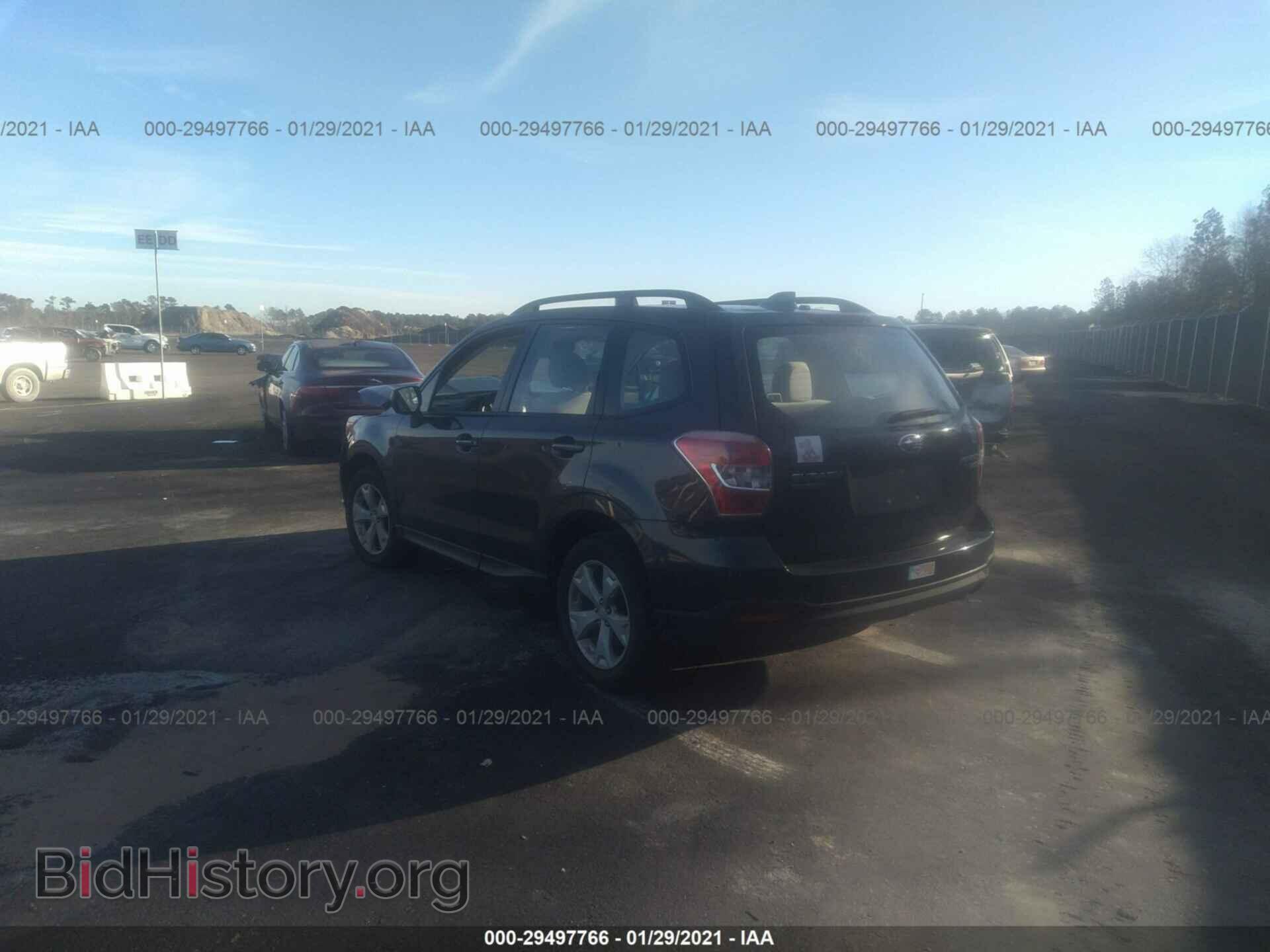 2016 SUBARU FORESTER - VIN: JF2SJABC8GH476433 - Фото 2