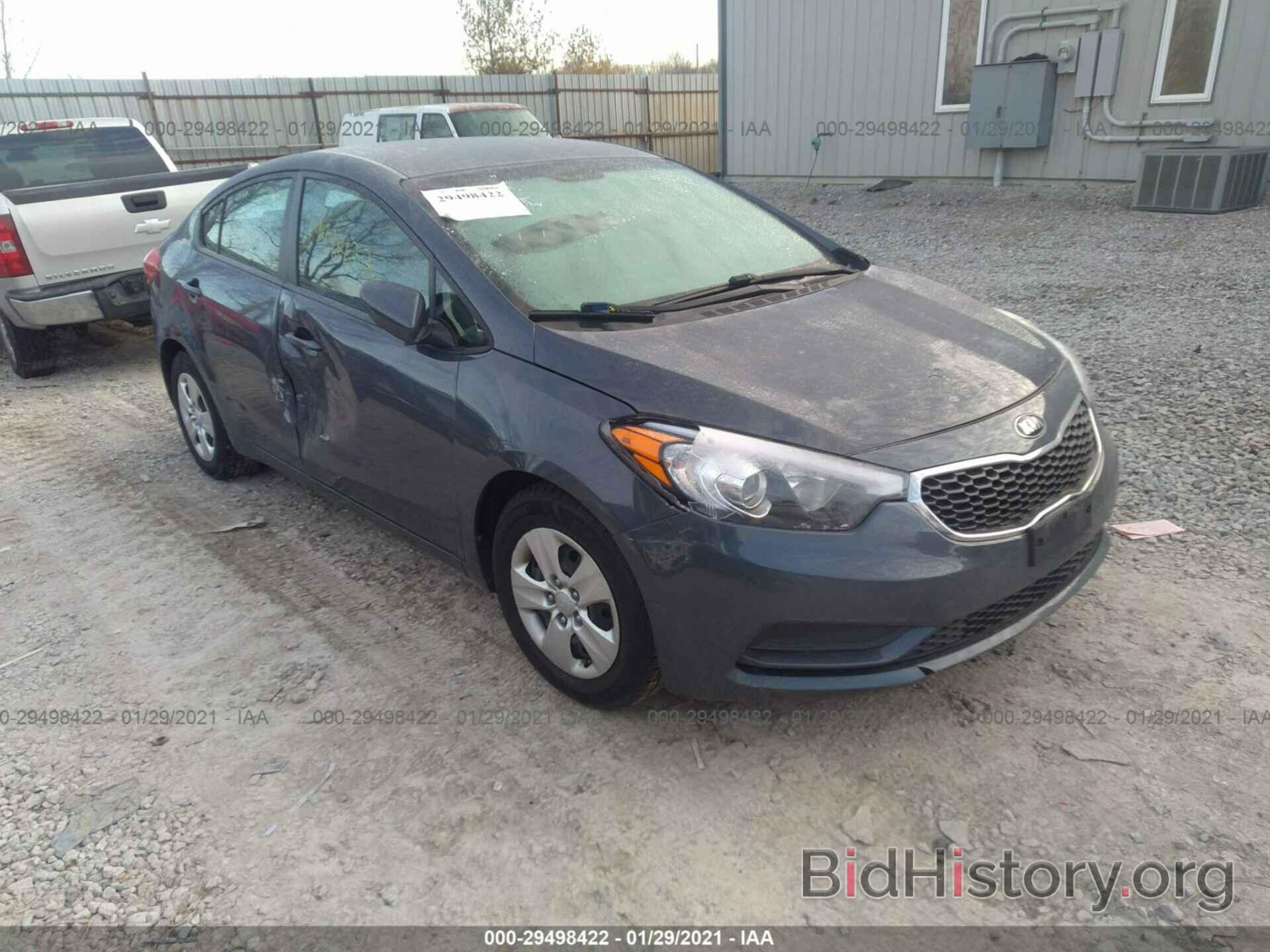 Photo KNAFK4A66G5615564 - KIA FORTE 2016