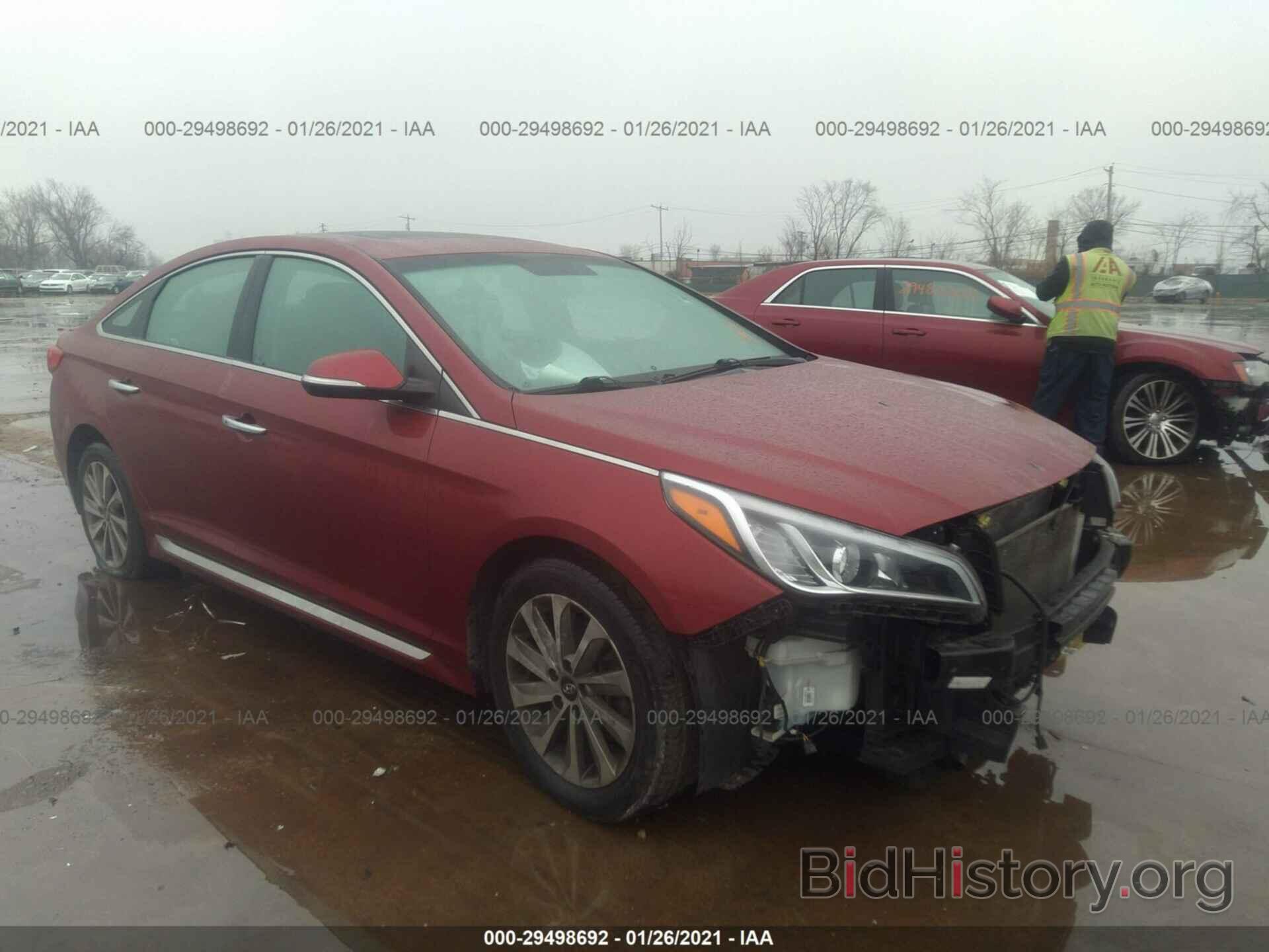 Photo 5NPE34AF1GH429166 - HYUNDAI SONATA 2016