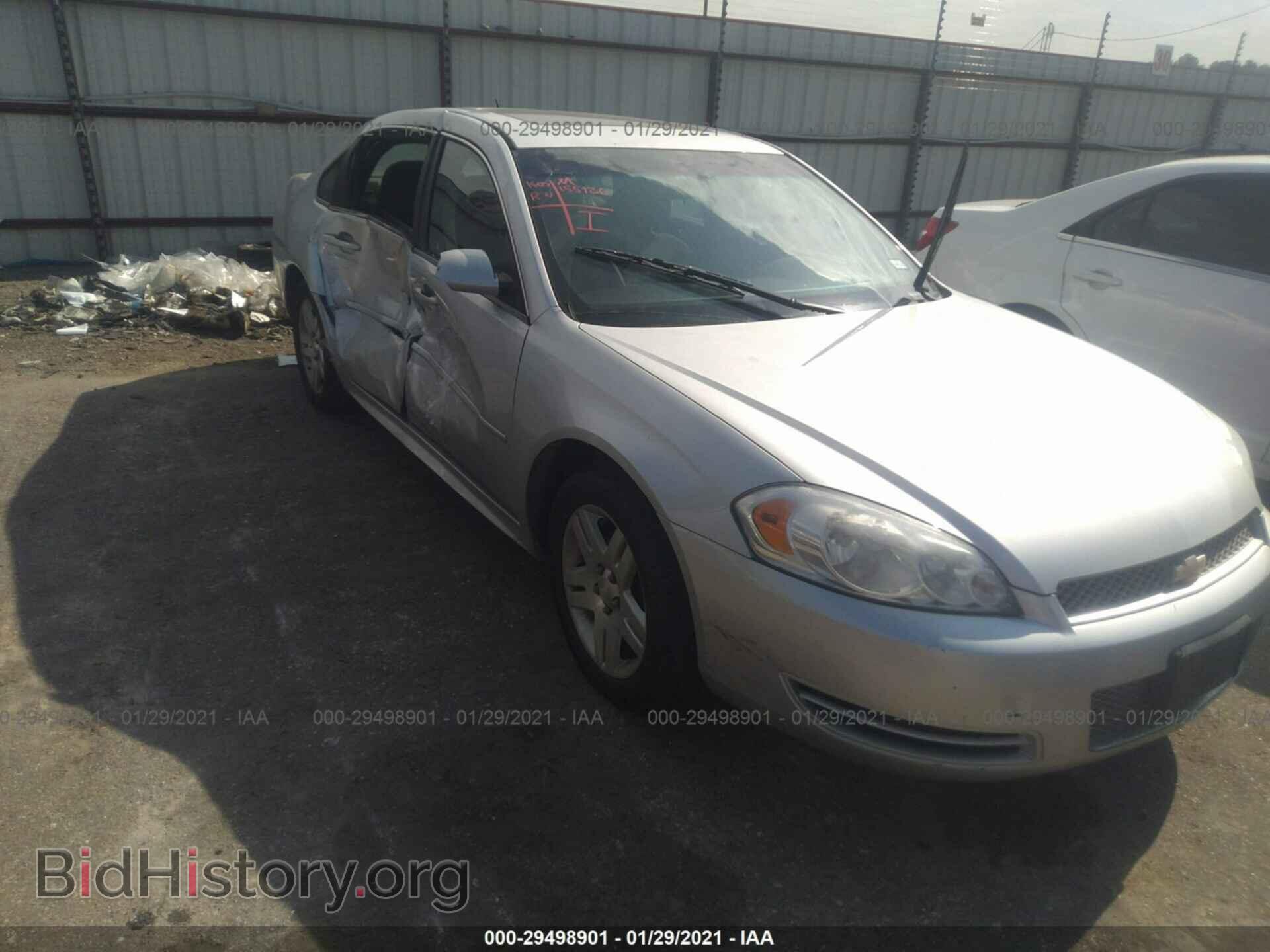Фотография 2G1WG5E37C1280328 - CHEVROLET IMPALA 2012