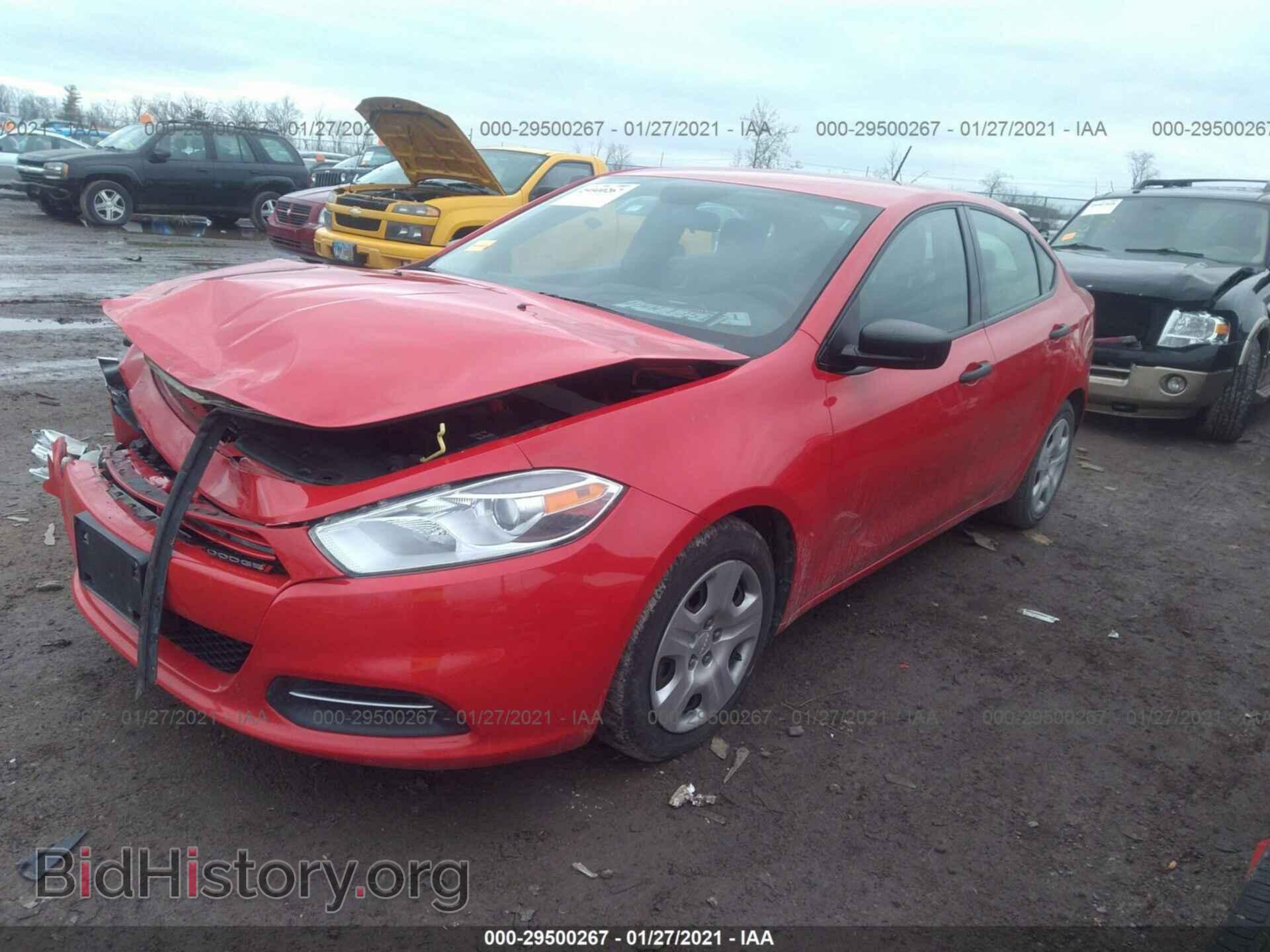 2016 DODGE DART - VIN: 1C3CDFAA1GD682342 - Фото 2