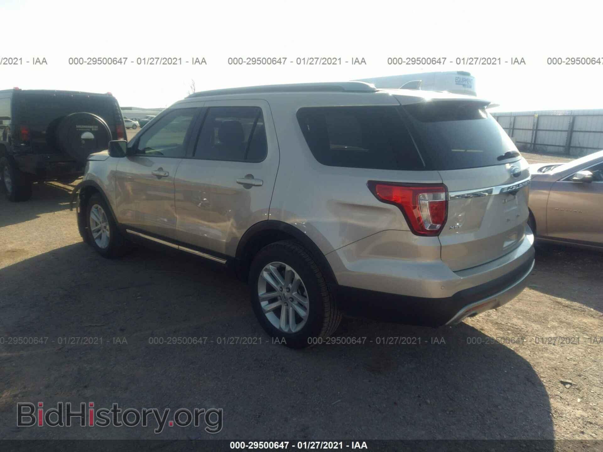 2017 FORD EXPLORER - VIN: 1FM5K7D84HGE36373 - Photo 3