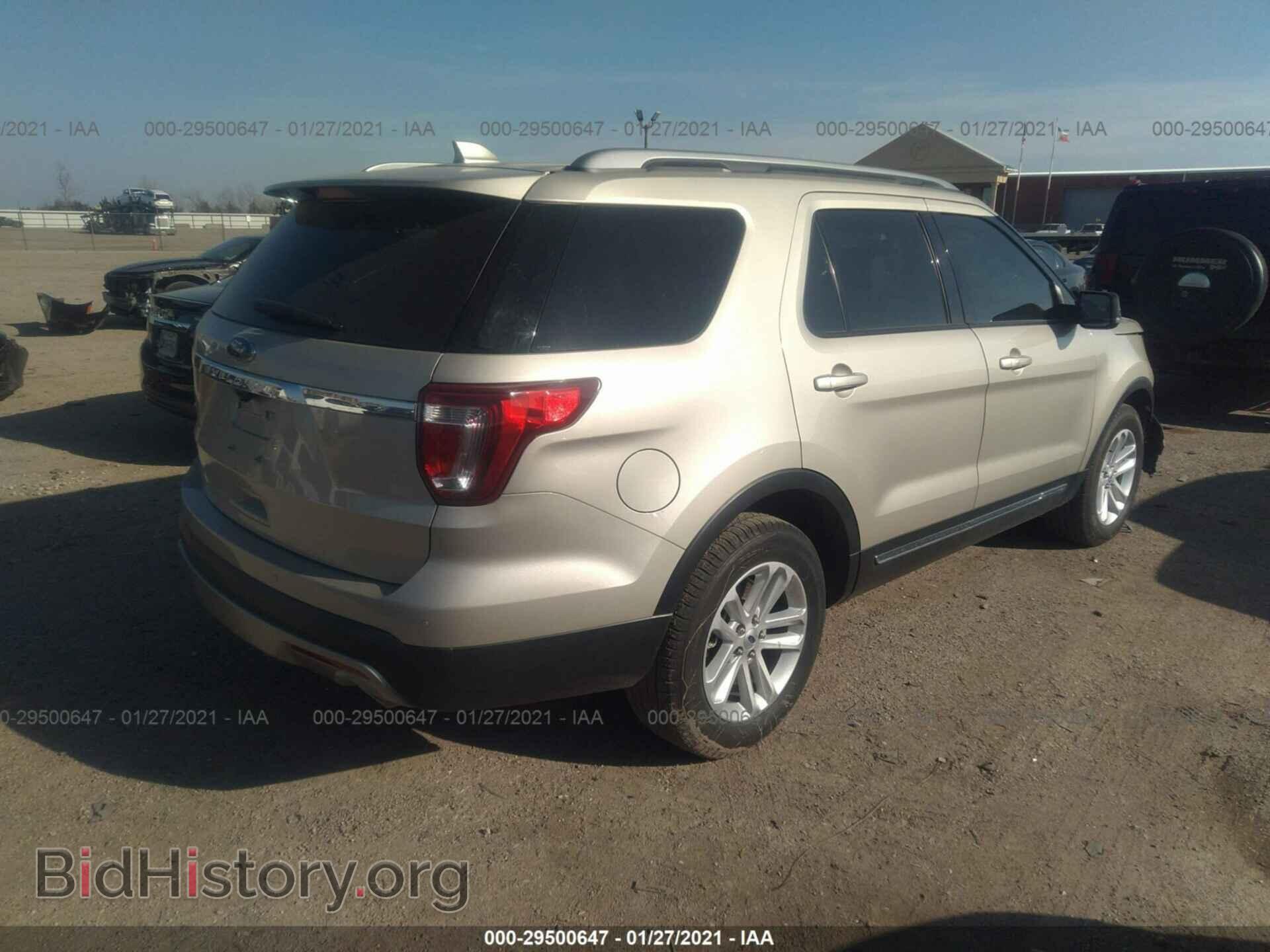2017 FORD EXPLORER - VIN: 1FM5K7D84HGE36373 - Photo 4