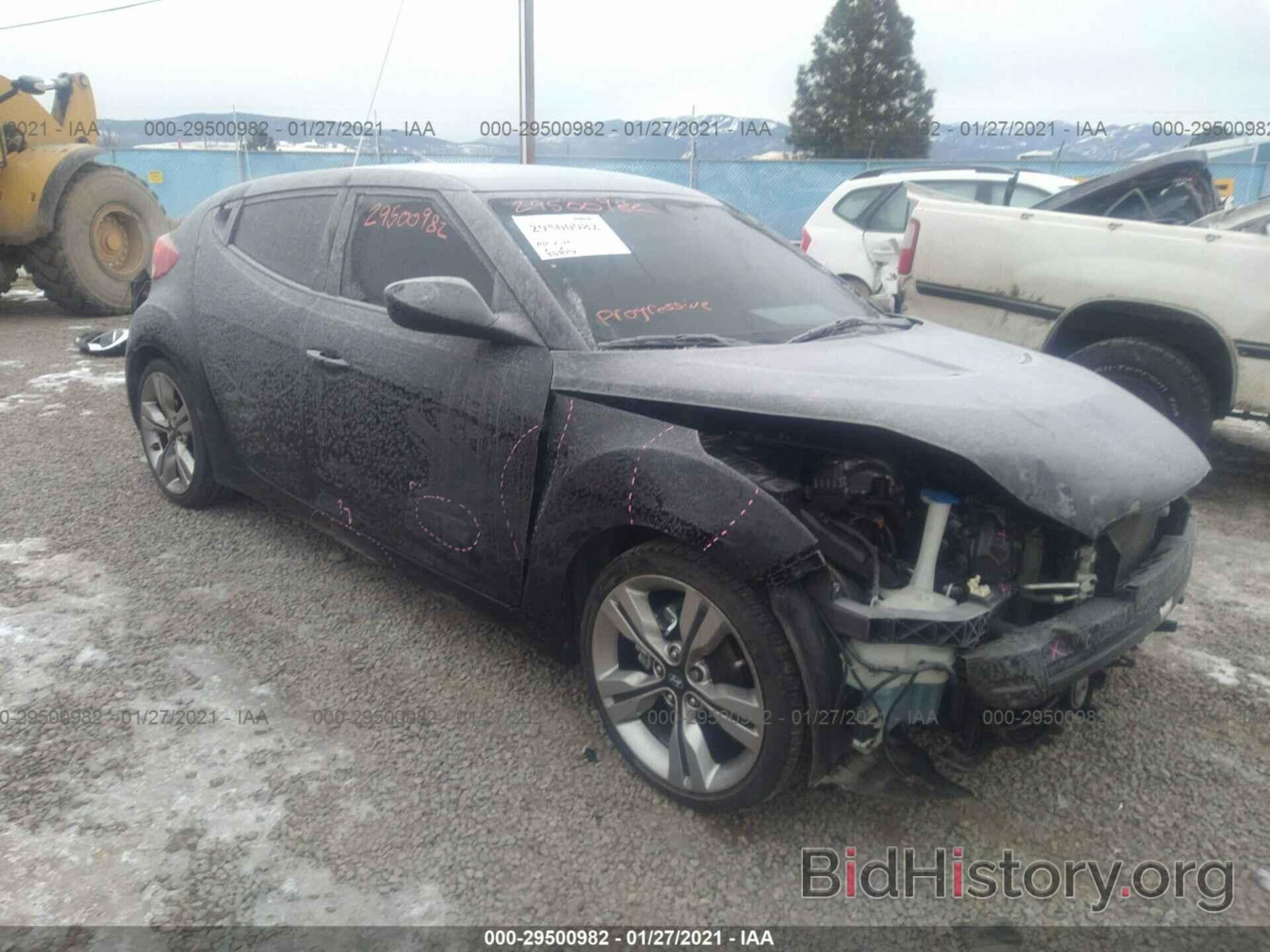 Photo KMHTC6AD9CU063907 - HYUNDAI VELOSTER 2012