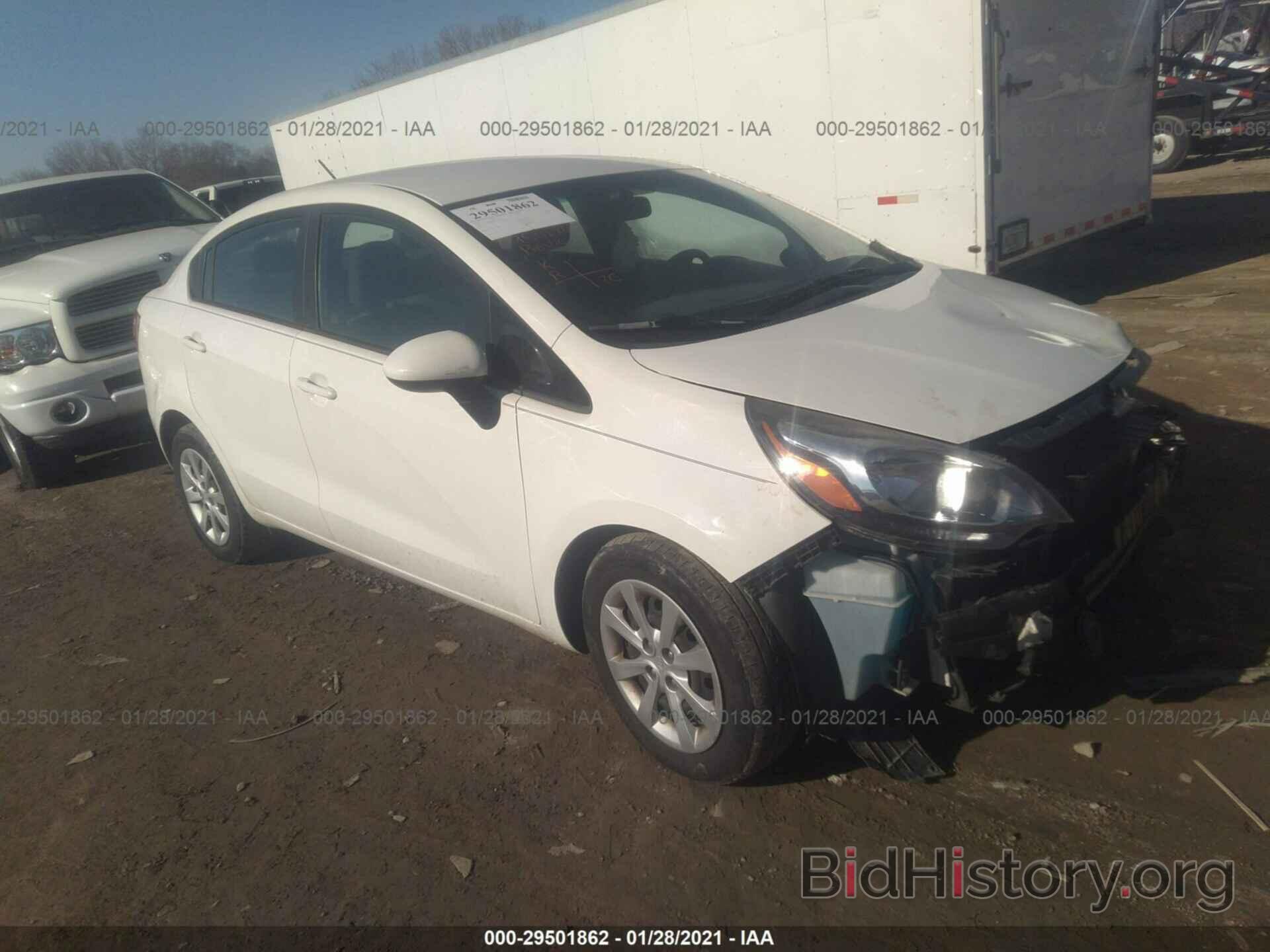 Photo KNADM4A33E6332294 - KIA RIO 2014