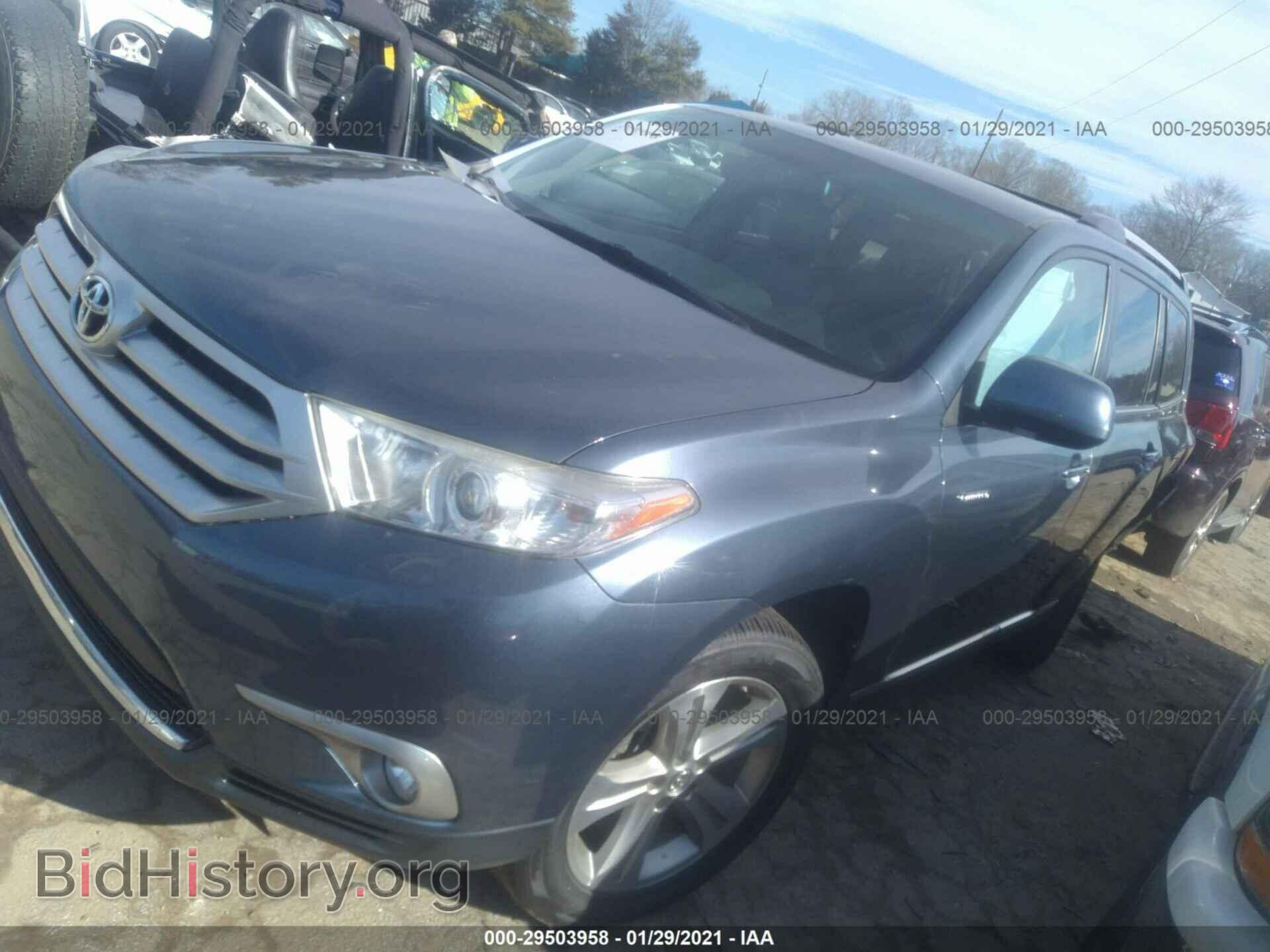 2013 TOYOTA HIGHLANDER - VIN: 5TDDK3EH8DS273377 - Photo 2