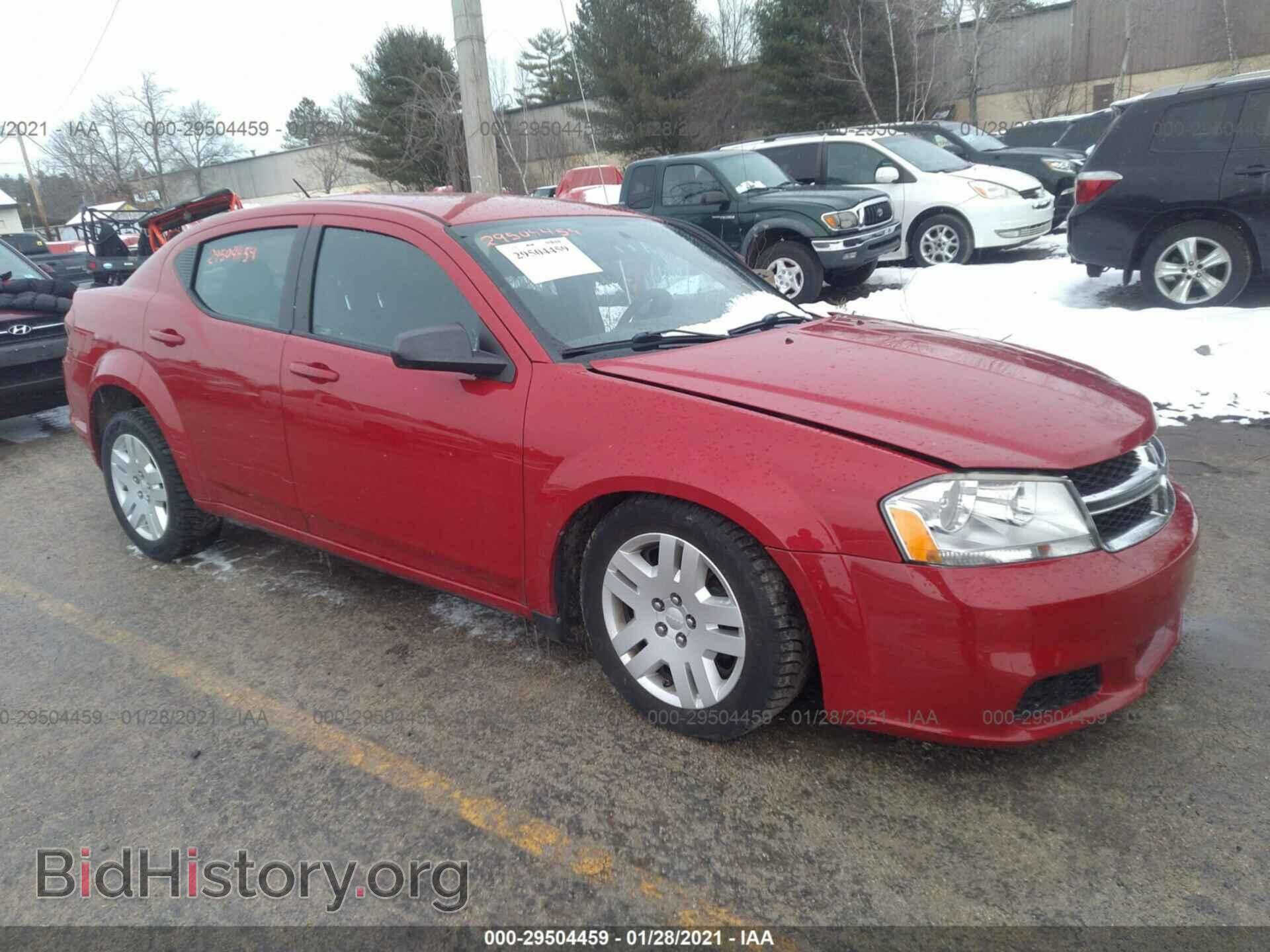 Фотография 1C3CDZAG4DN750449 - DODGE AVENGER 2013