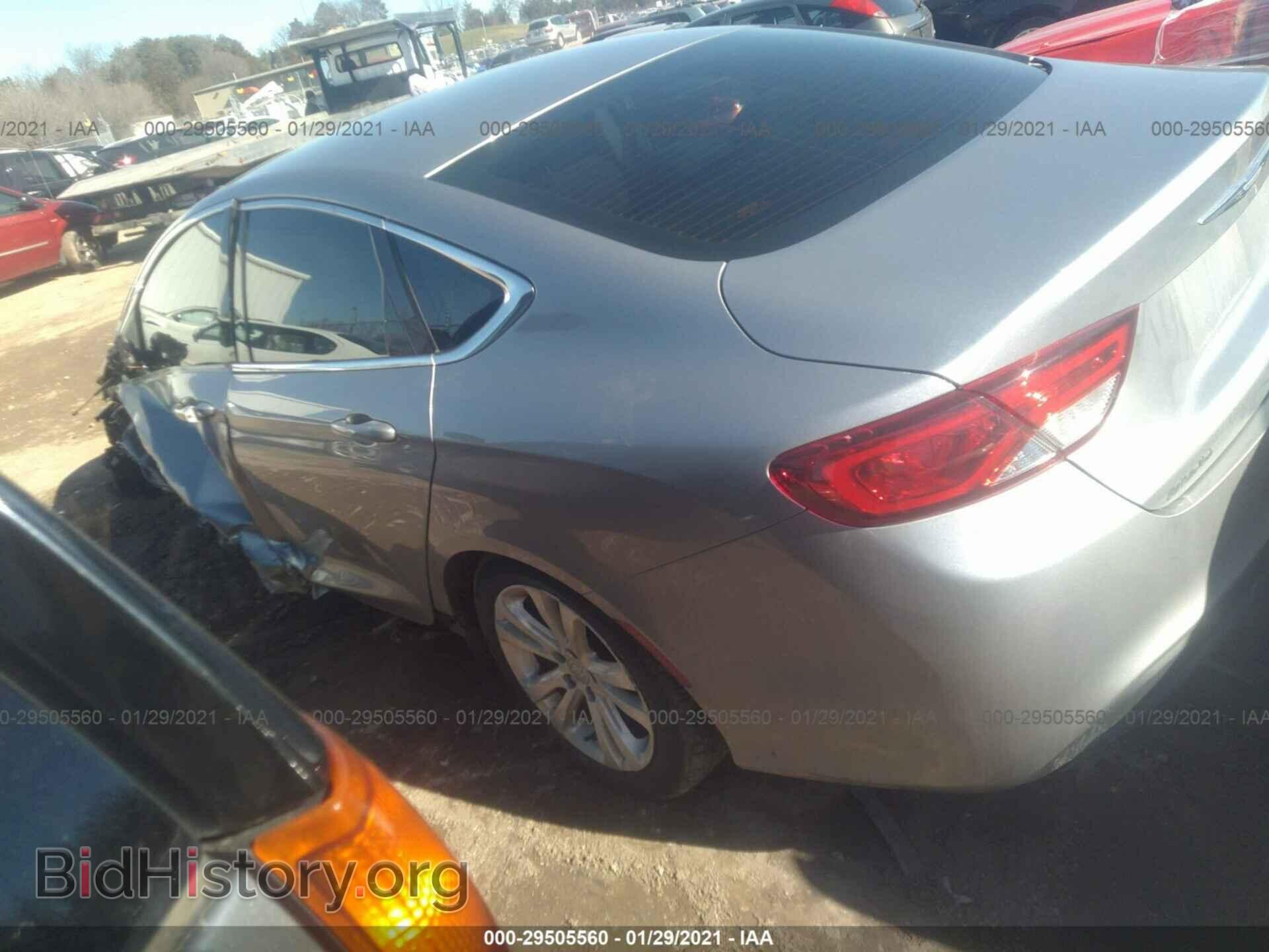 2016 CHRYSLER 200 - VIN: 1C3CCCFB2GN183207 - Фото 3