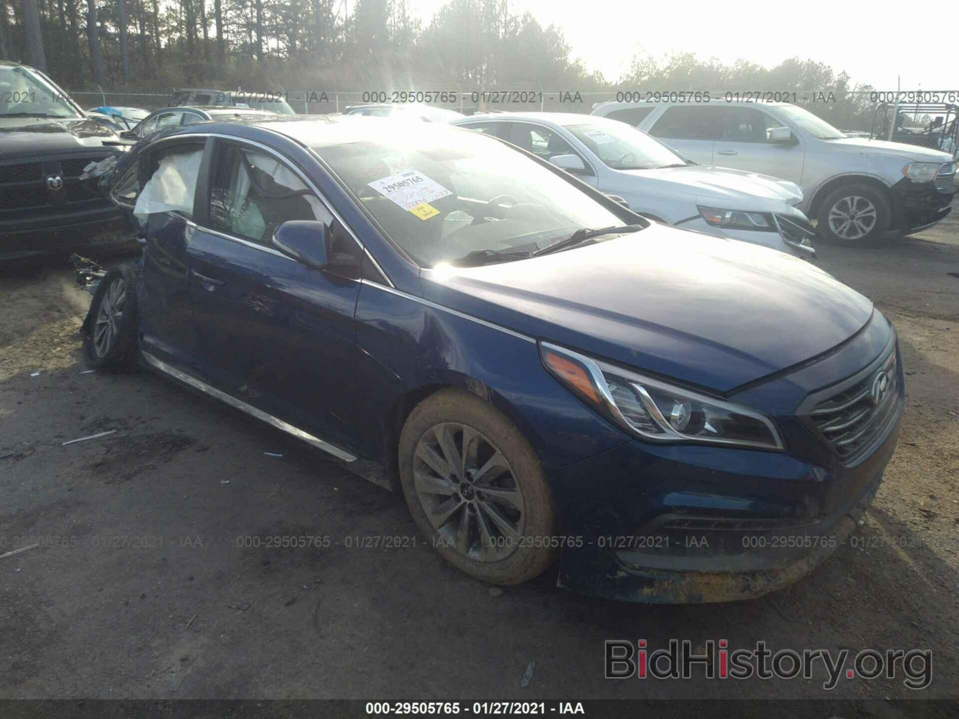 Photo 5NPE34AF0FH084873 - HYUNDAI SONATA 2015