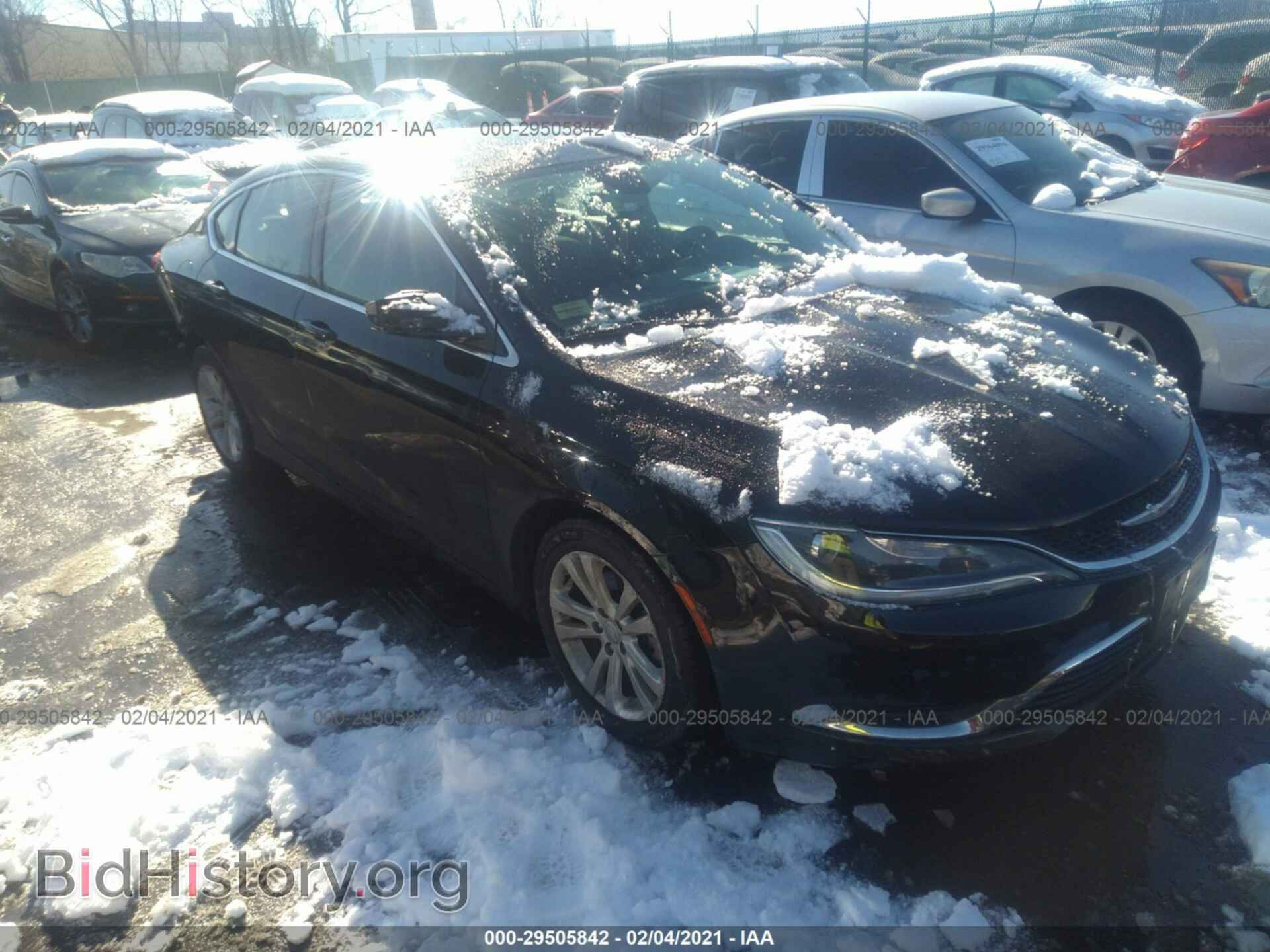 Фотография 1C3CCCAB4GN159563 - CHRYSLER 200 2016