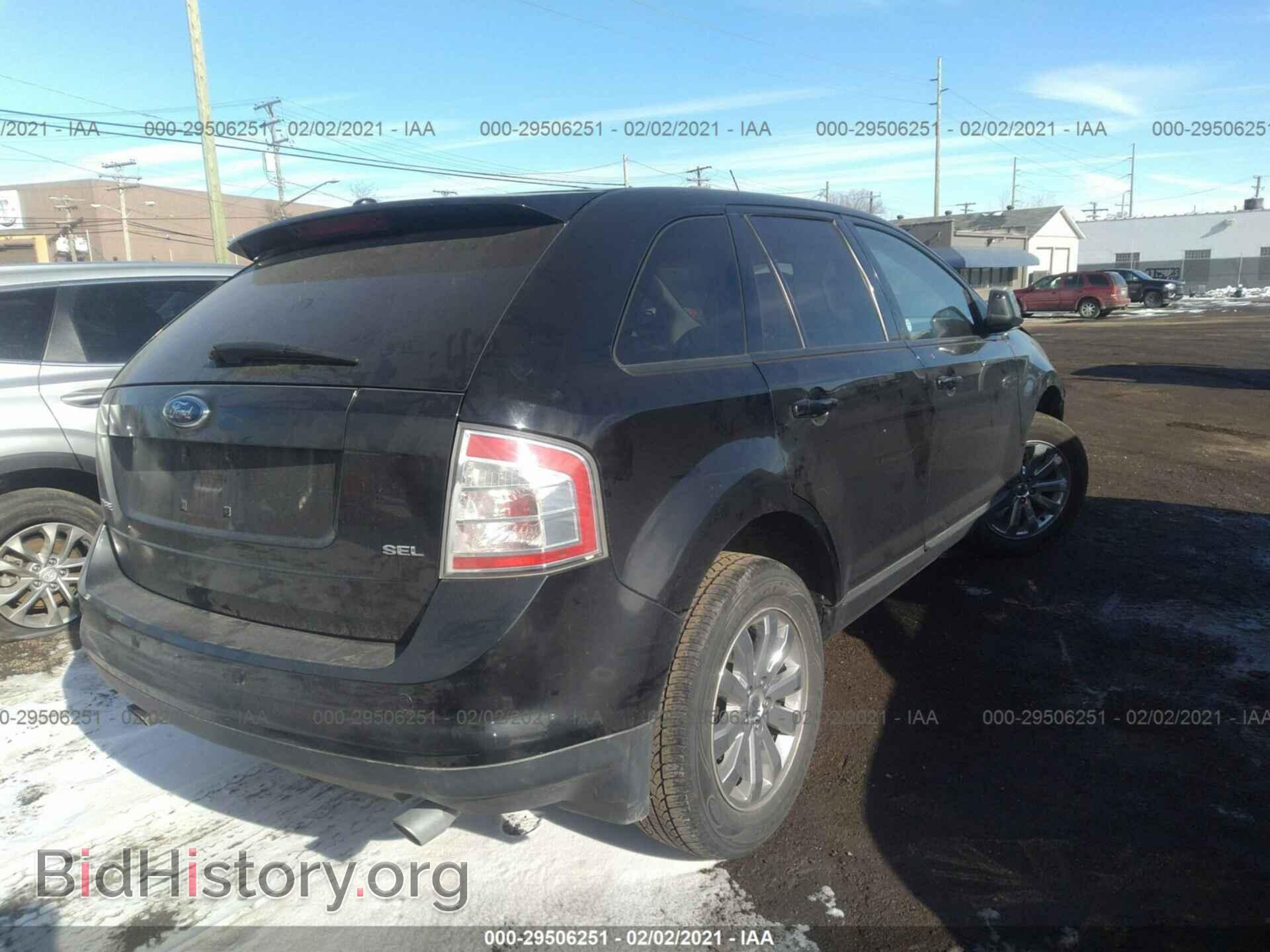 2007 FORD EDGE - VIN: 2FMDK38C57BB43252 - Фото 4