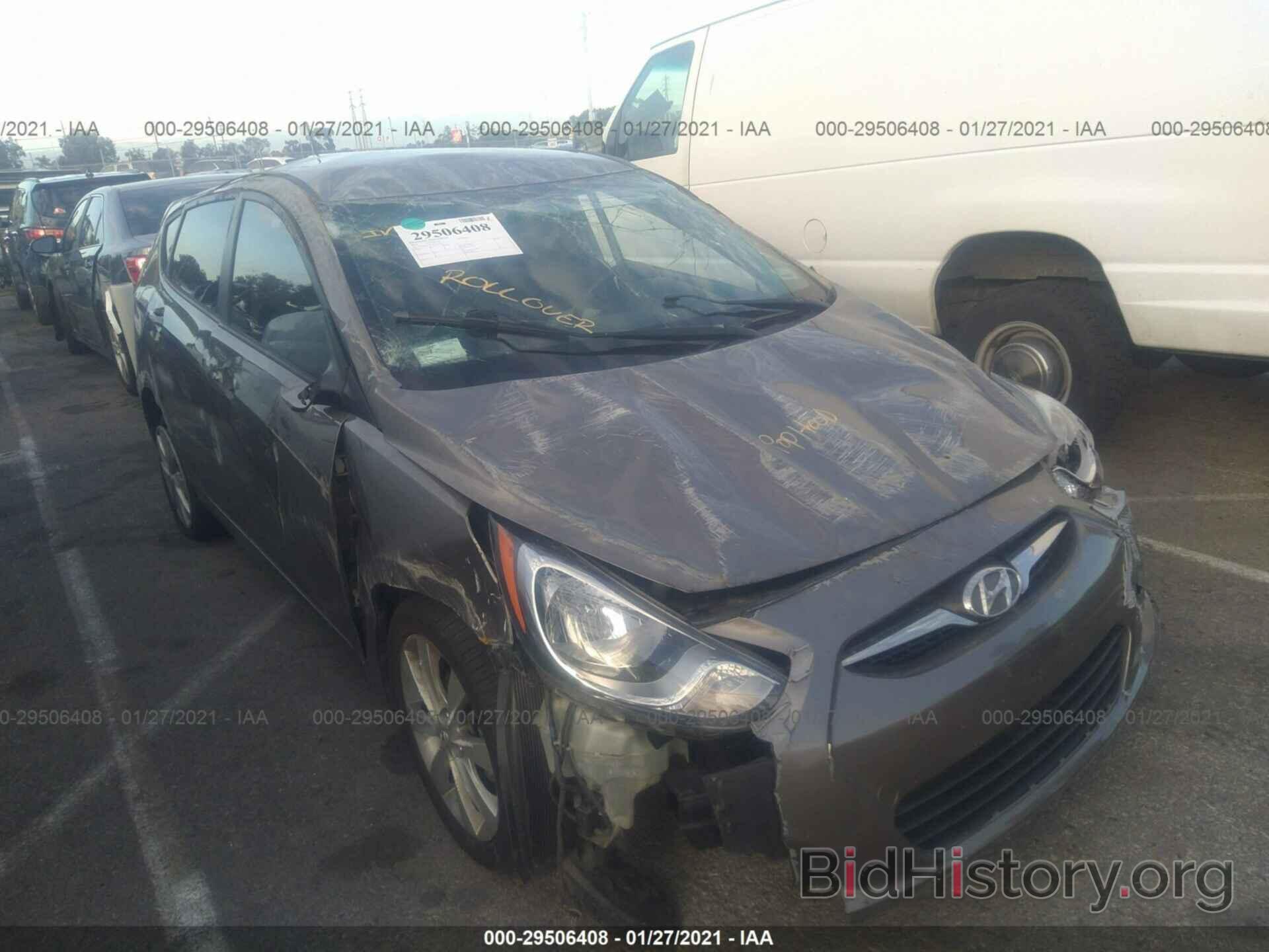 Photo KMHCU5AE7DU138217 - HYUNDAI ACCENT 2013