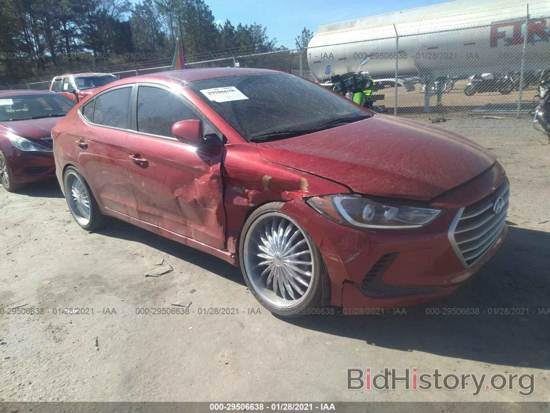 Photo 5NPD84LF1HH167841 - HYUNDAI ELANTRA 2017