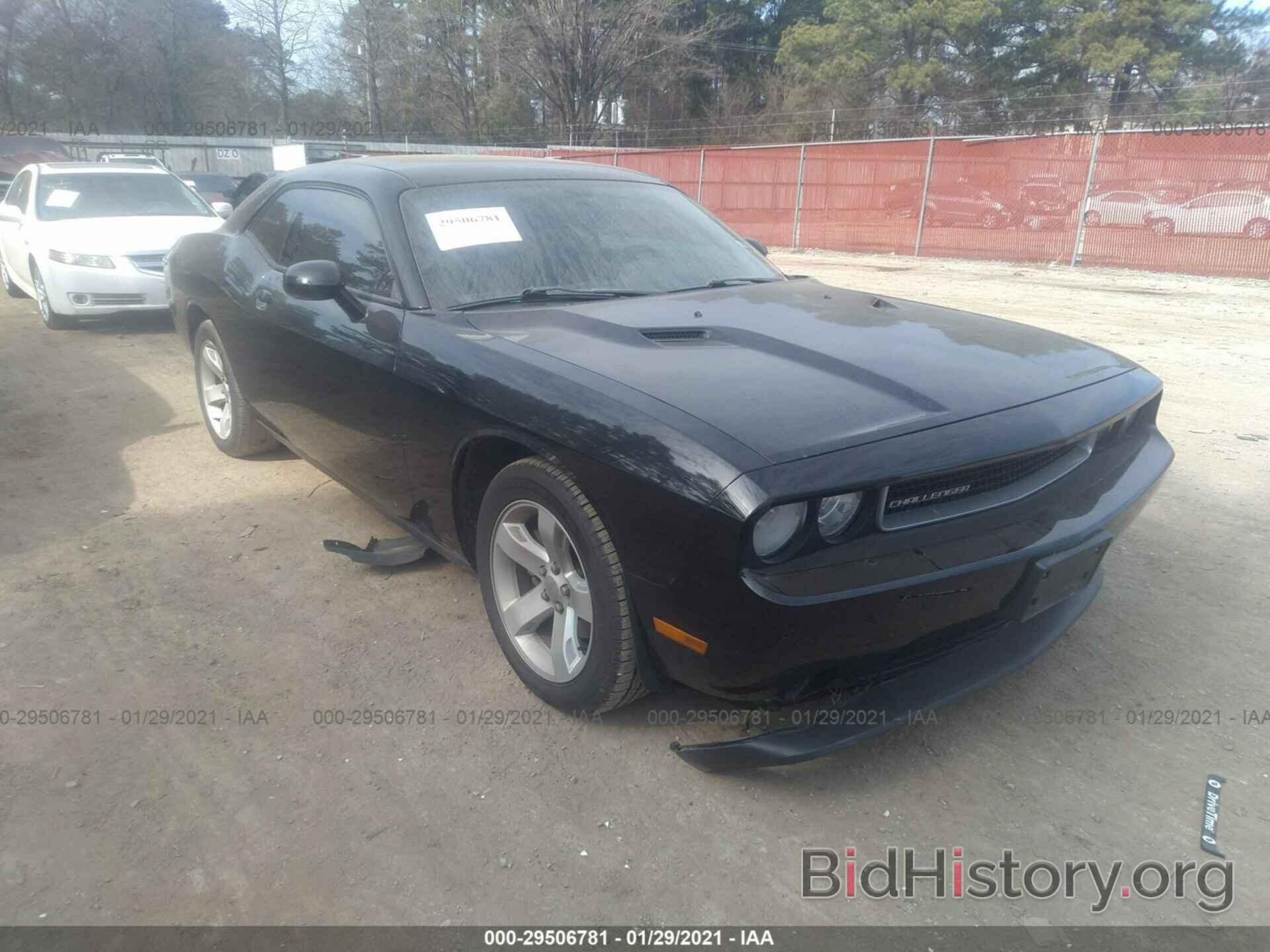 Photo 2C3CDYAG2CH208607 - DODGE CHALLENGER 2012