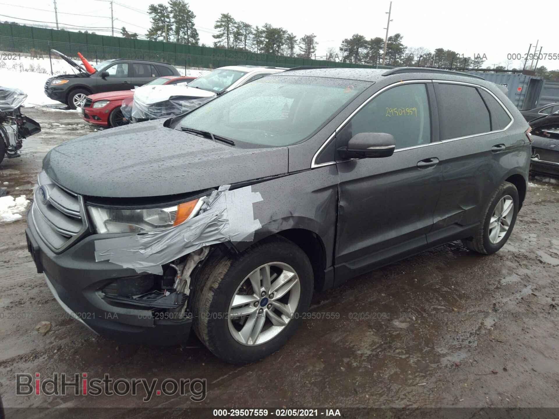 2016 FORD EDGE - VIN: 2FMPK4J81GBC61873 - Фото 2