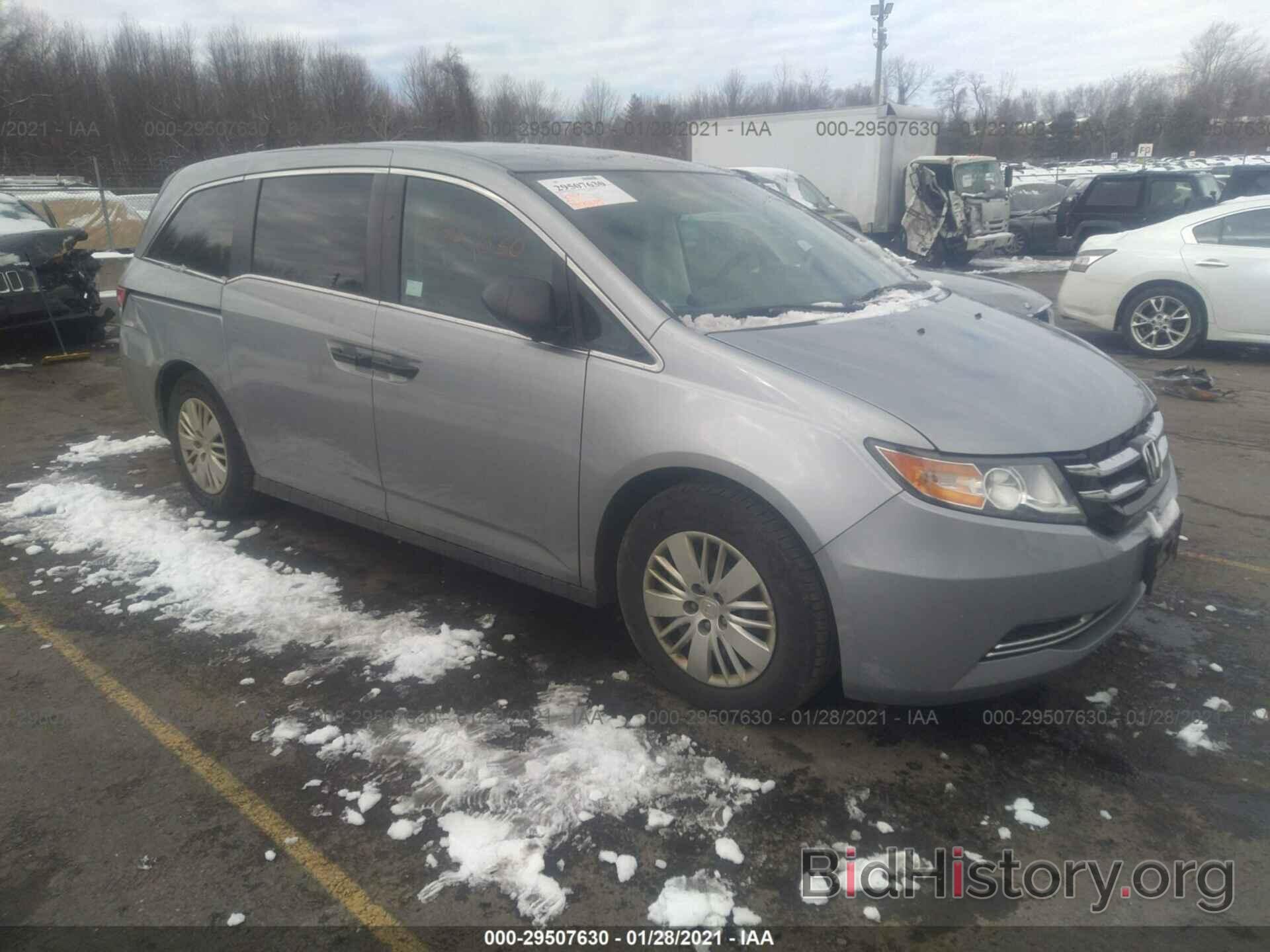 Фотография 5FNRL5H24GB151680 - HONDA ODYSSEY 2016