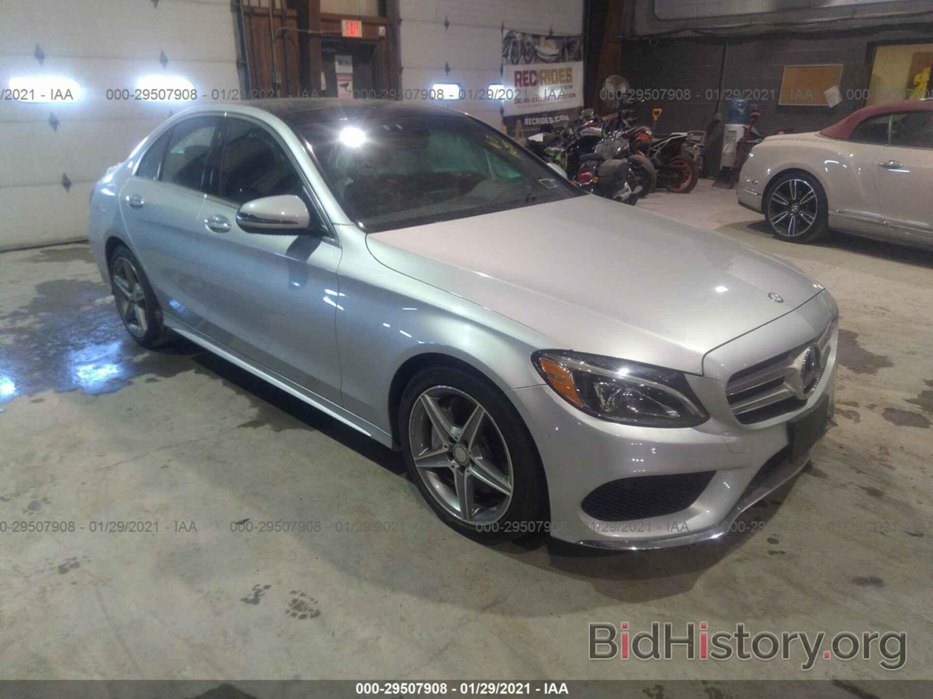 Photo 55SWF4KB5GU176616 - MERCEDES-BENZ C-CLASS 2016