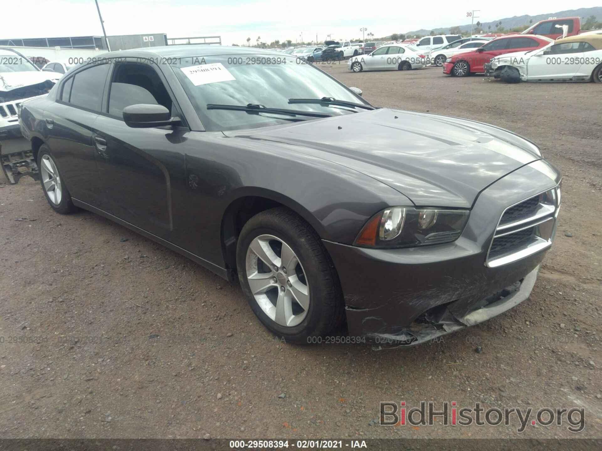 Photo 2C3CDXBG9EH131312 - DODGE CHARGER 2014