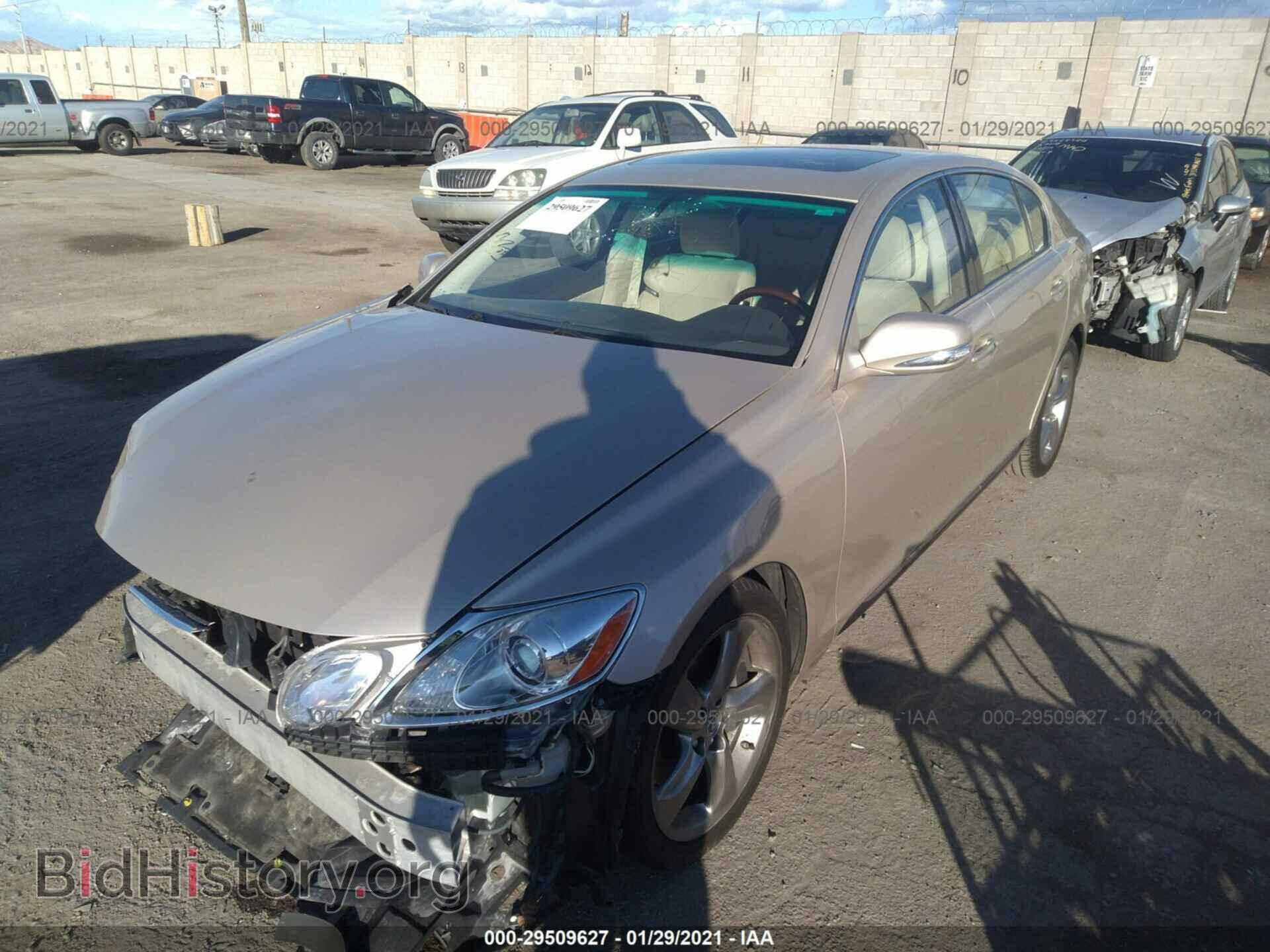 2011 LEXUS GS 350 - VIN: JTHBE1KS1B0053077 - Фото 2