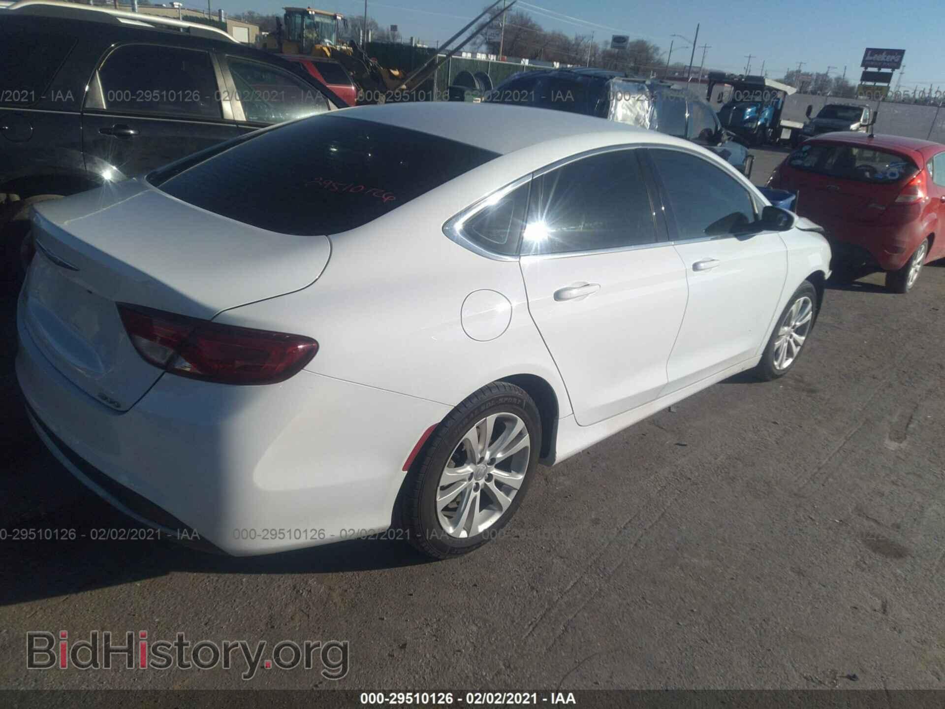 2016 CHRYSLER 200 - VIN: 1C3CCCAB7GN127755 - Фото 4