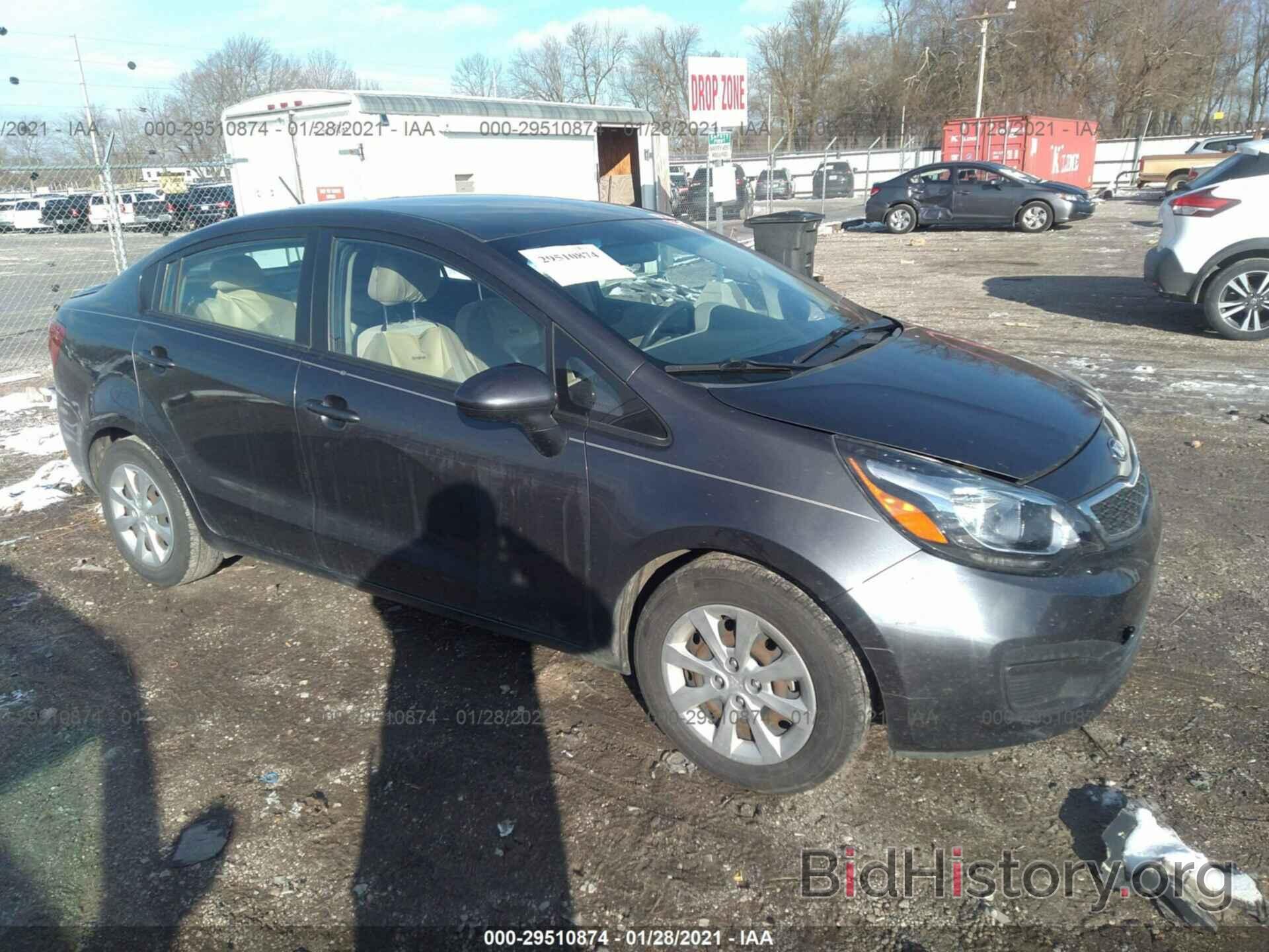 Photo KNADN4A3XD6169834 - KIA RIO 2013