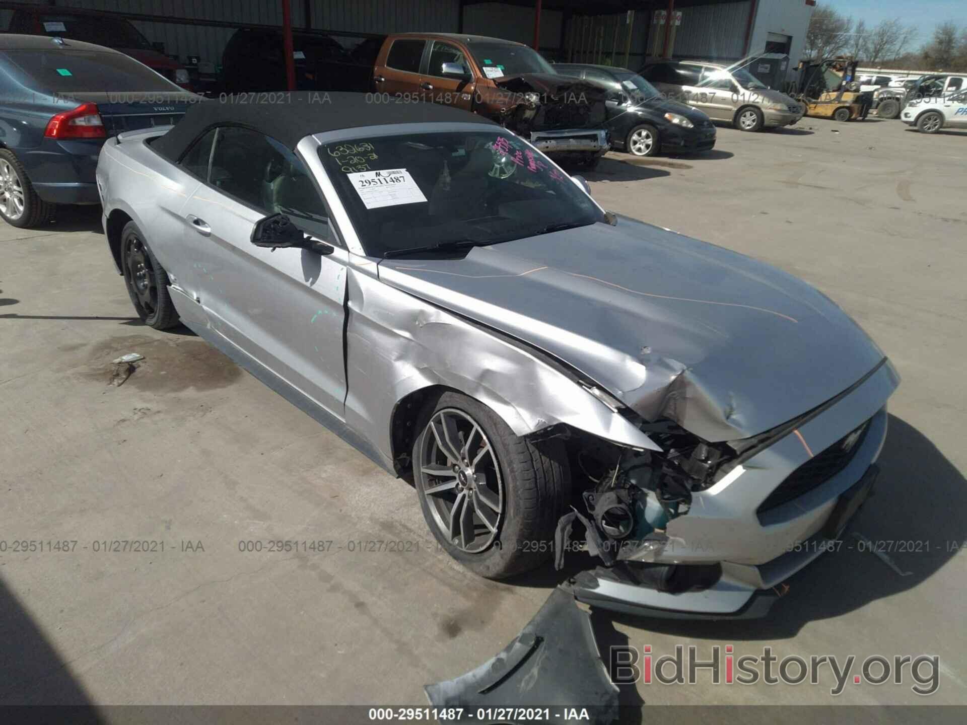 Photo 1FATP8UH0H5279137 - FORD MUSTANG 2017