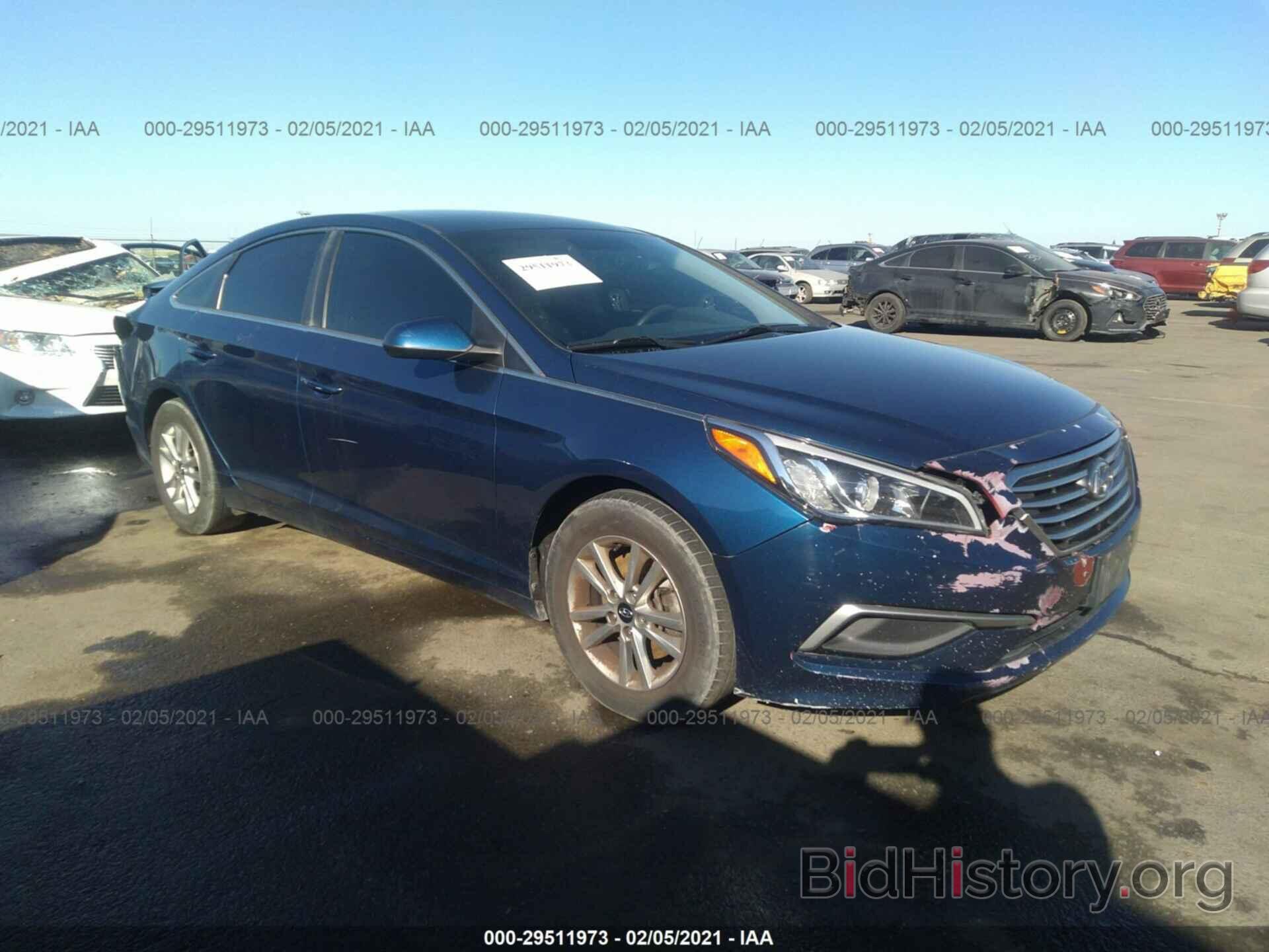 Photo 5NPE24AF7HH534752 - HYUNDAI SONATA 2017