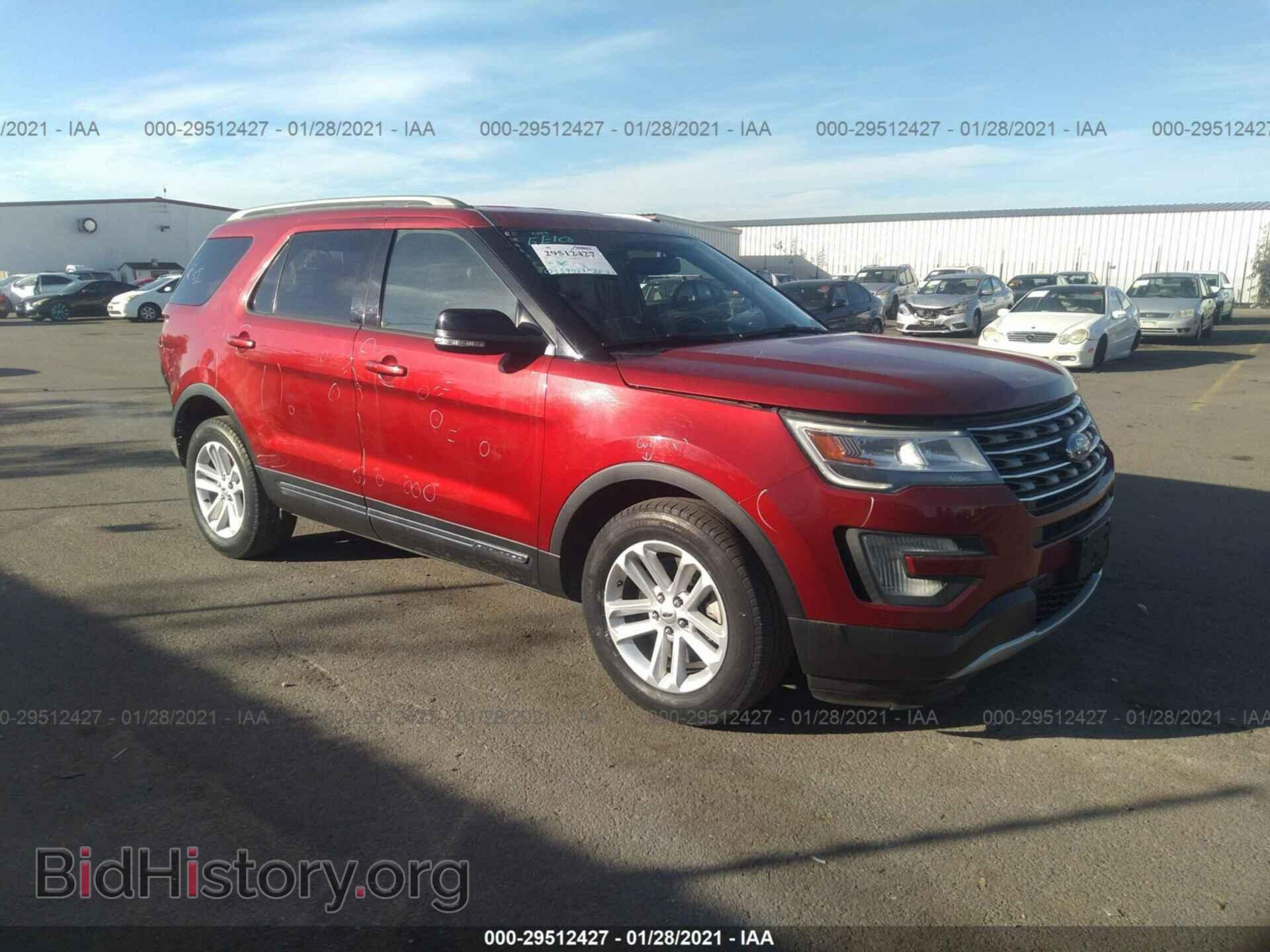 Photo 1FM5K7D8XGGB72865 - FORD EXPLORER 2016