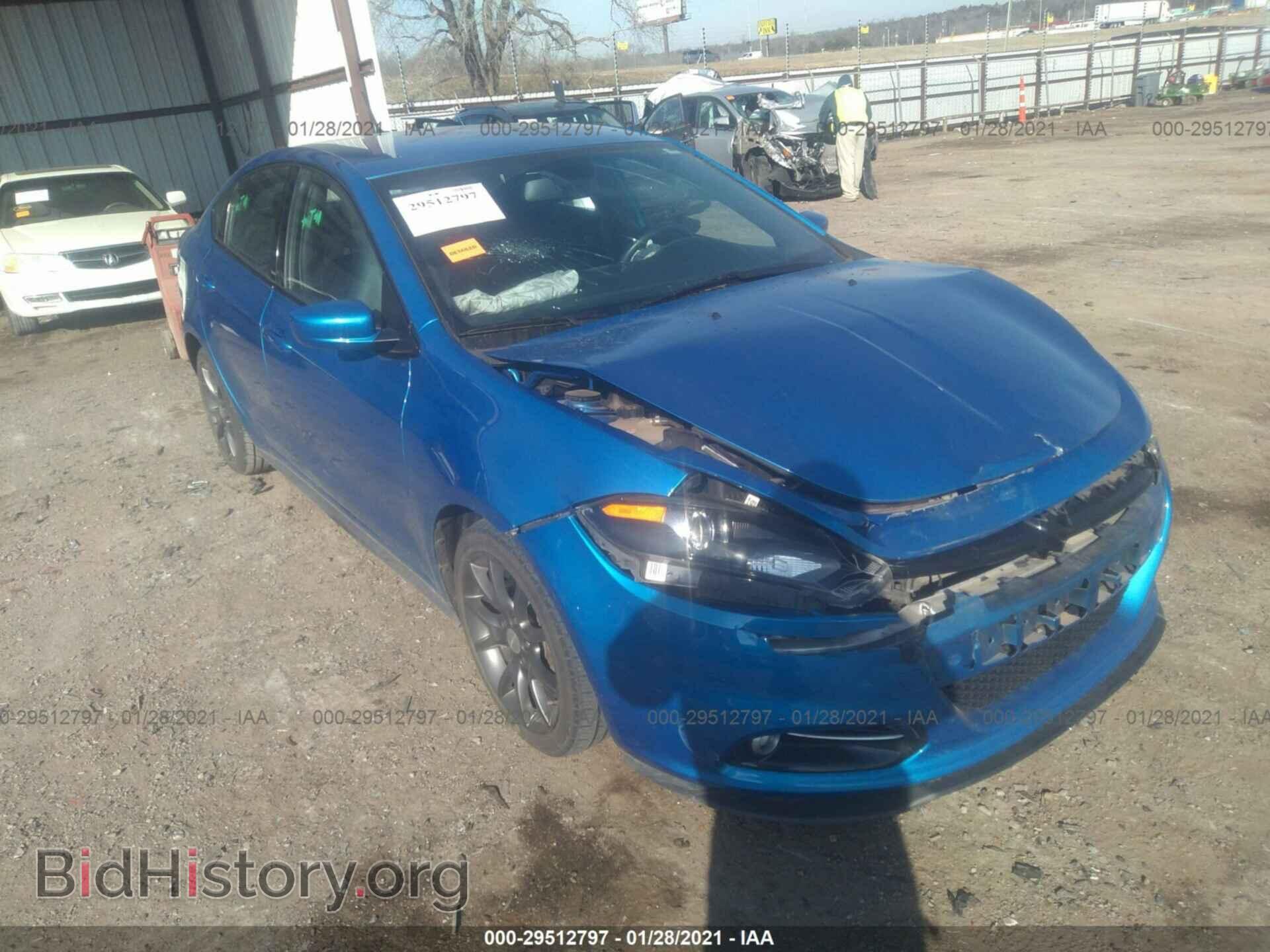 Фотография 1C3CDFBBXFD346694 - DODGE DART 2015