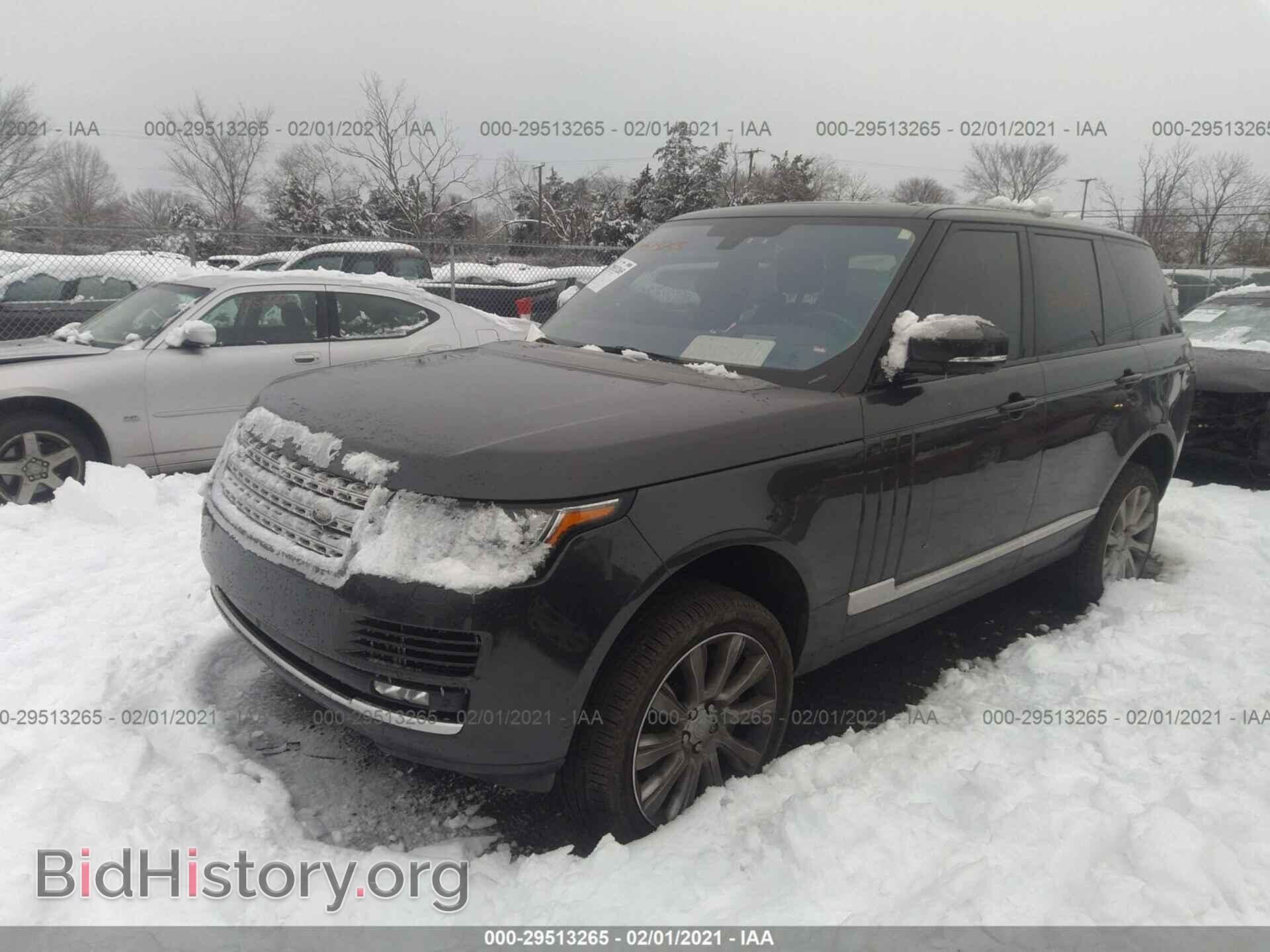 2016 LAND ROVER RANGE ROVER - VIN: SALGS2EF5GA271814 - Фото 2