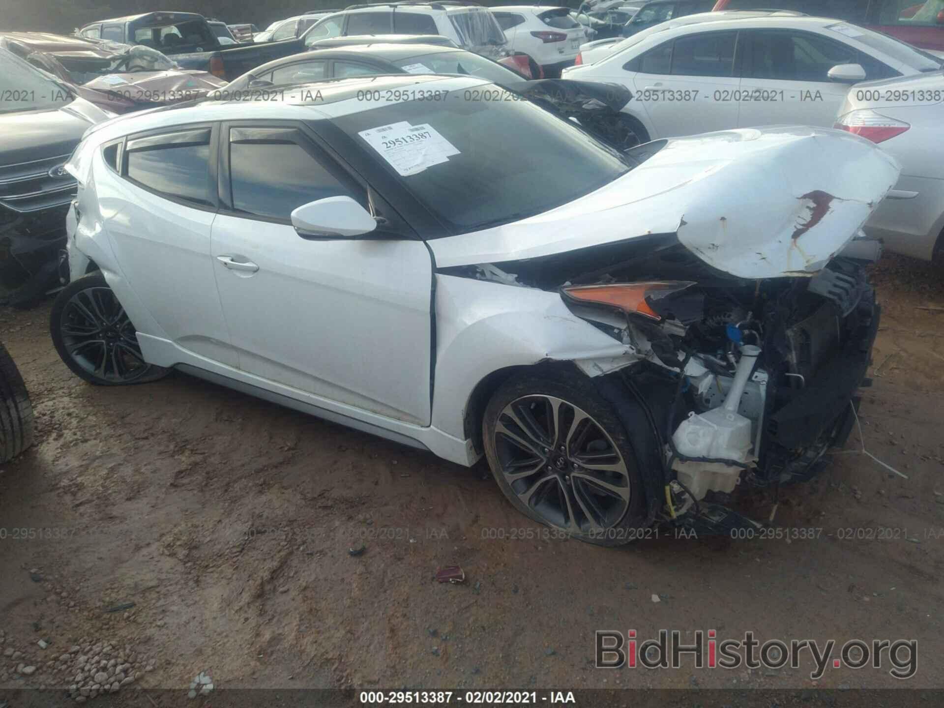 Photo KMHTC6AE0GU286464 - HYUNDAI VELOSTER 2016