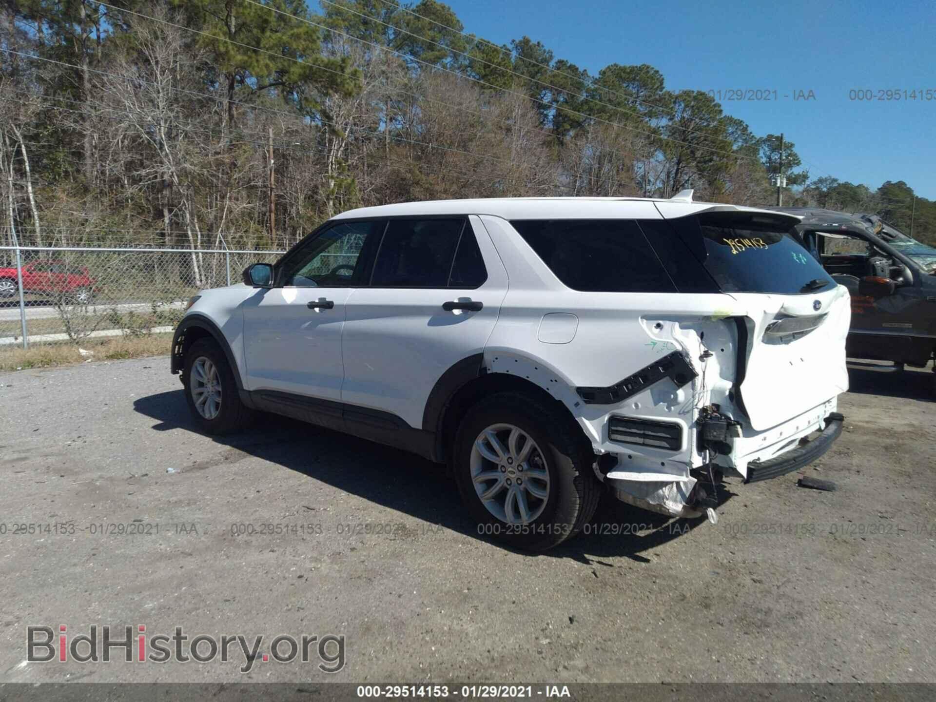 2020 FORD EXPLORER - VIN: 1FMSK7BH3LGD20144 - Фото 3