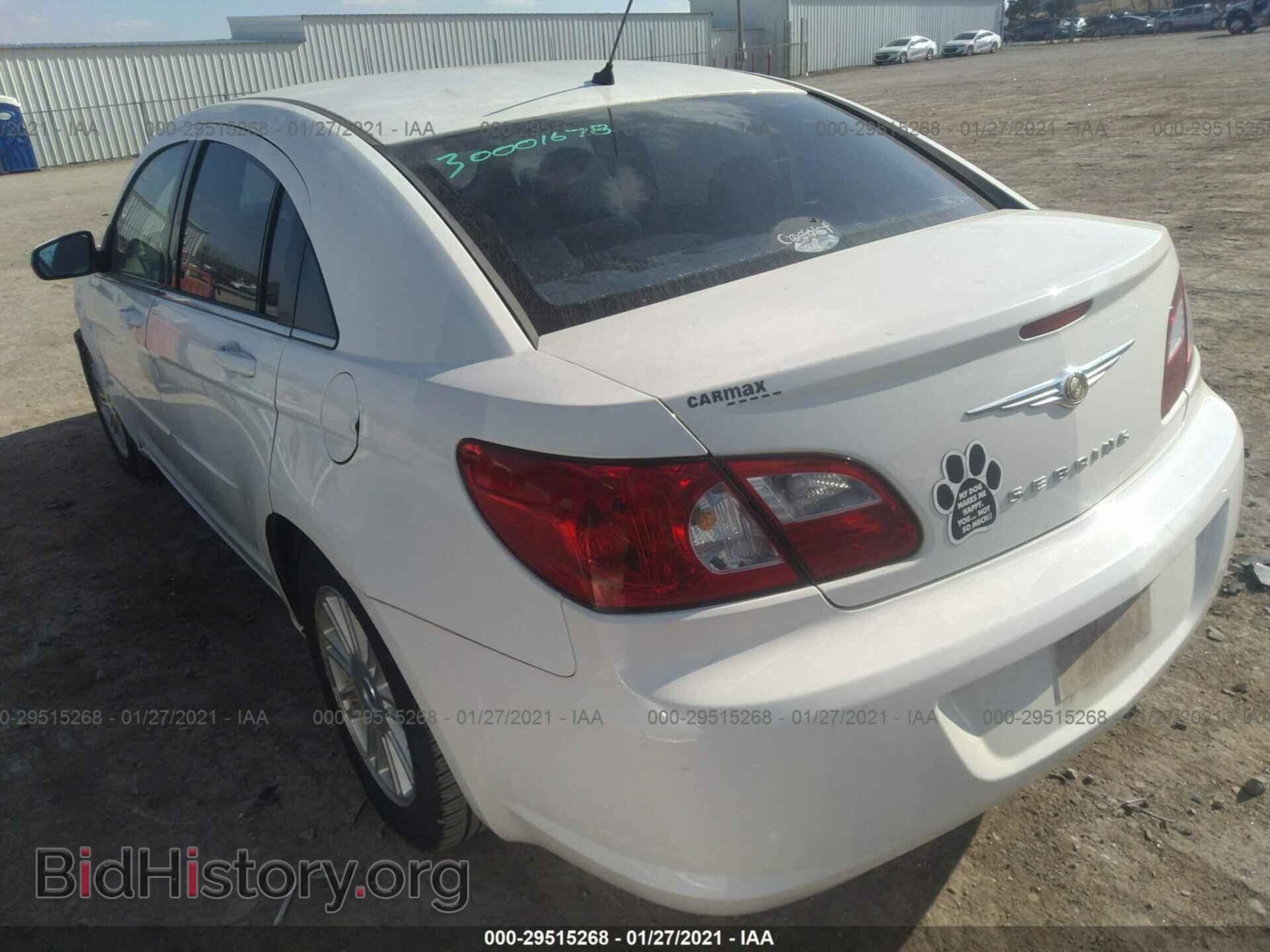 2007 CHRYSLER SEBRING SDN - VIN: 1C3LC46KX7N514105 - Фото 3