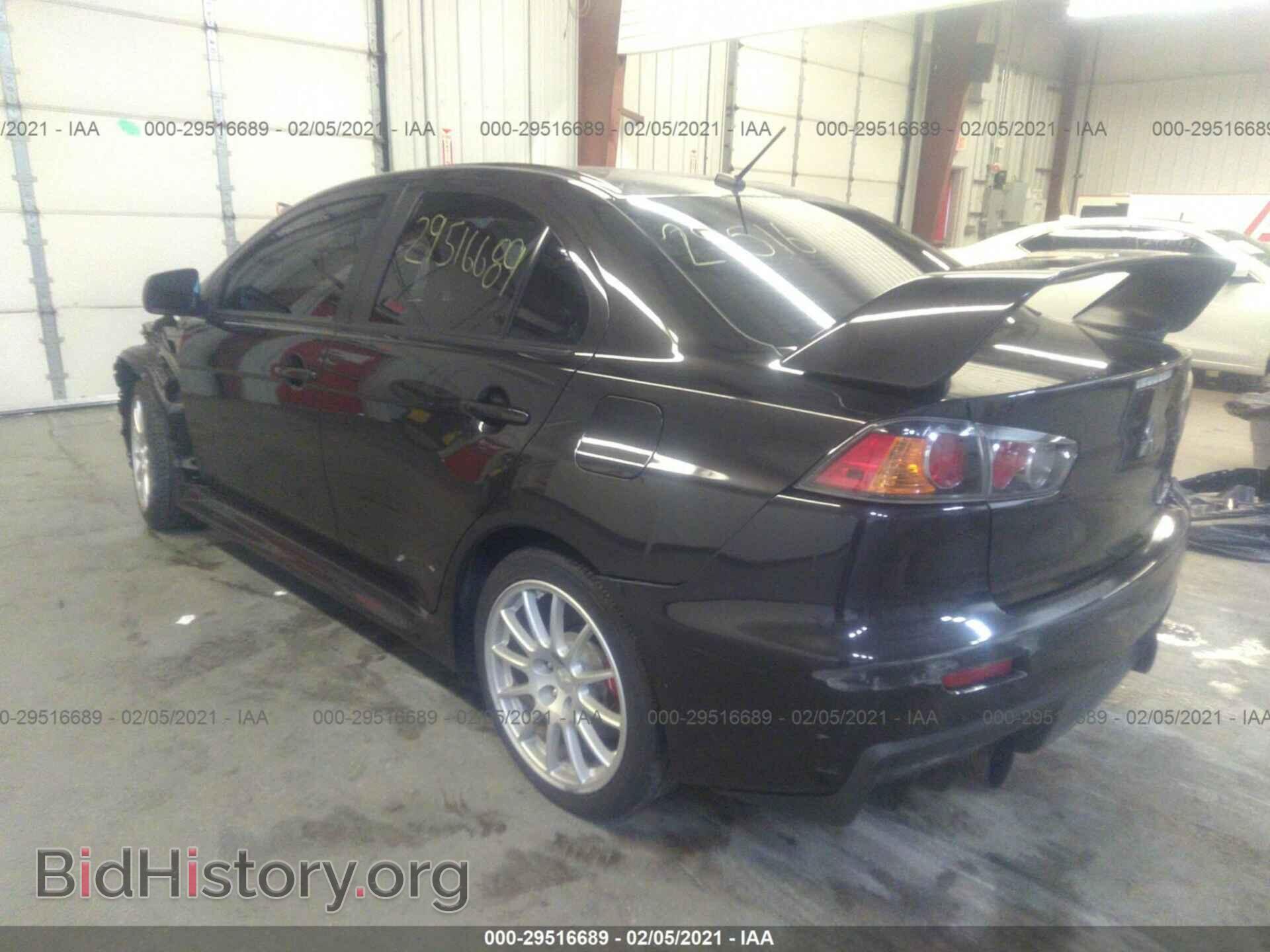 2014 MITSUBISHI LANCER EVOLUTION - VIN: JA32W8FV0EU006842 - Фото 3